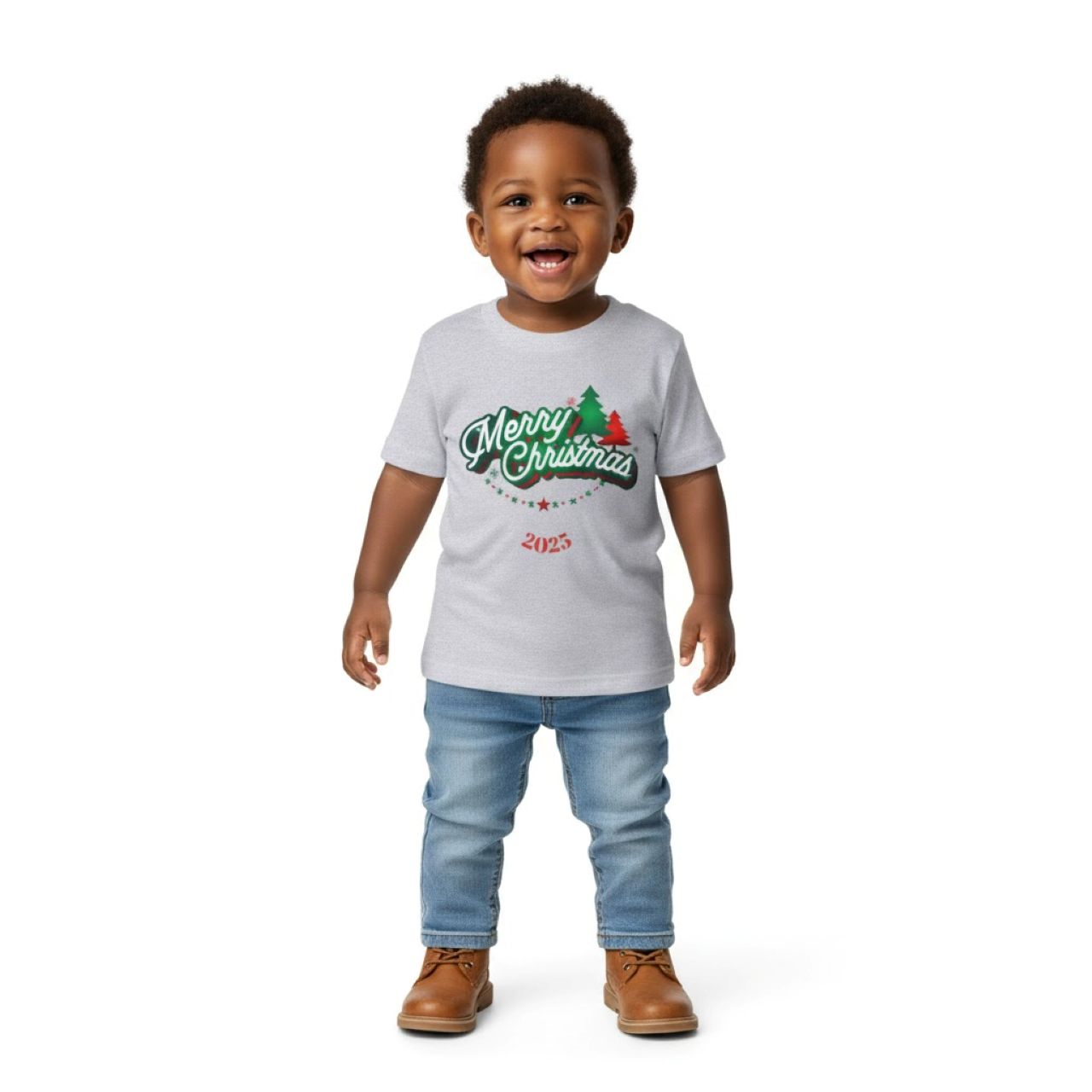 Baby Merry Christmas Holiday T-Shirt product thumbnail image Baby Merry Christmas Holiday T-Shirt product thumbnail image