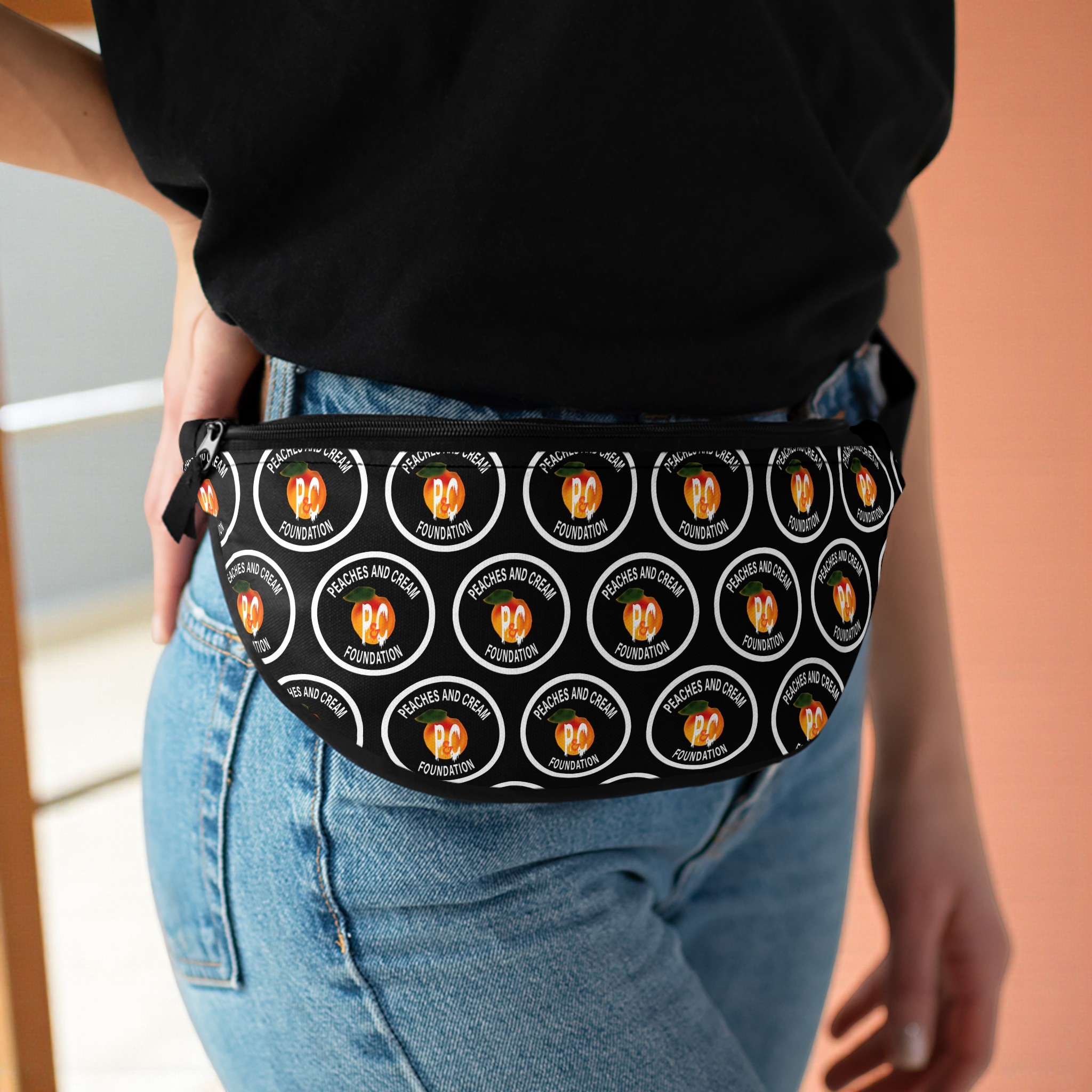 PNCF White Outline Logo Fanny Pack product thumbnail image PNCF White Outline Logo Fanny Pack product thumbnail image