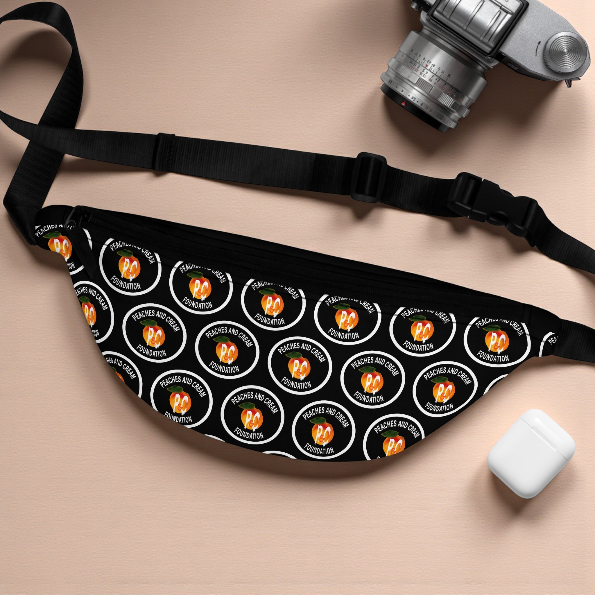 PNCF White Outline Logo Fanny Pack product thumbnail image PNCF White Outline Logo Fanny Pack product thumbnail image