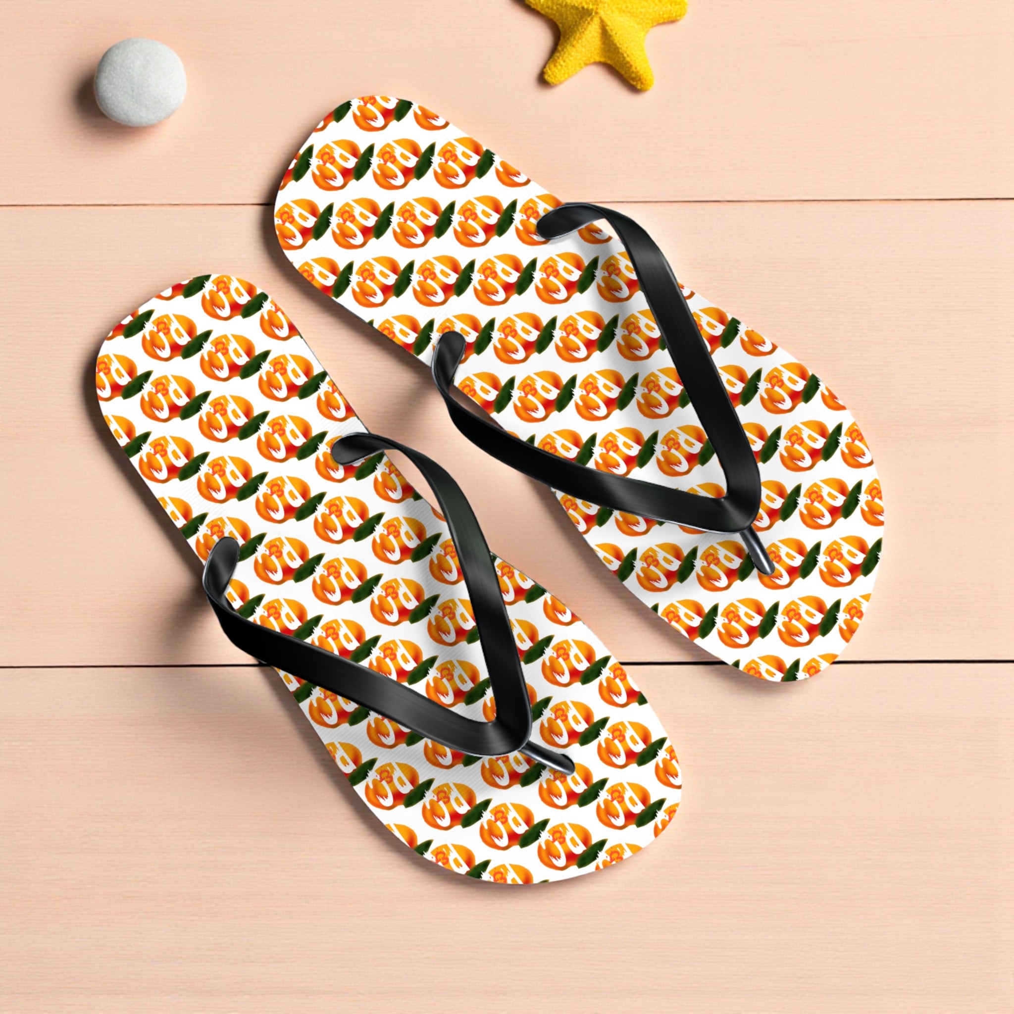 P&amp;C Logo Flip Flops