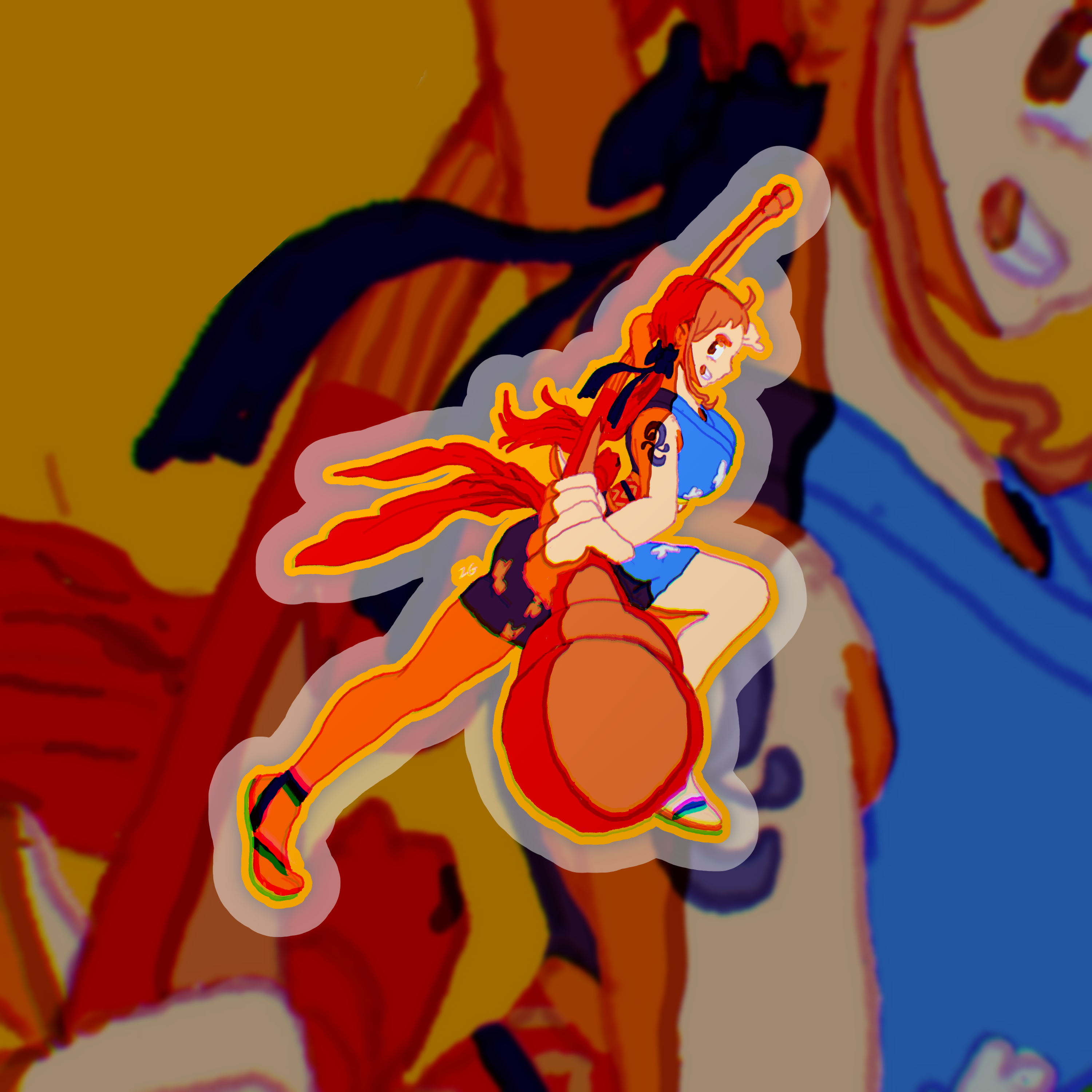 Nami One Piece Sticker product thumbnail image