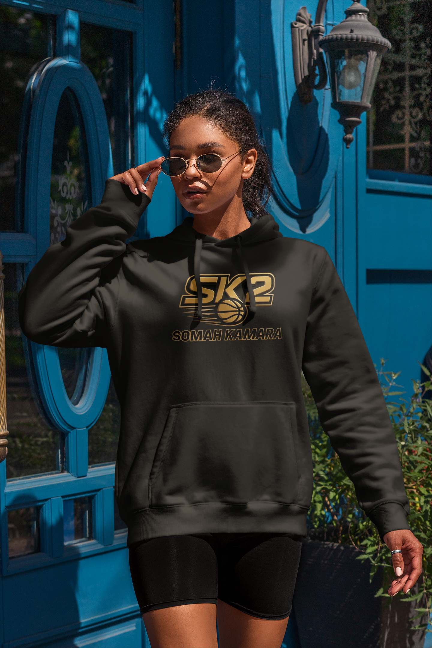 SK2 Somah Kamara Basketball Hoodie — Team Logo College Pullover product thumbnail image