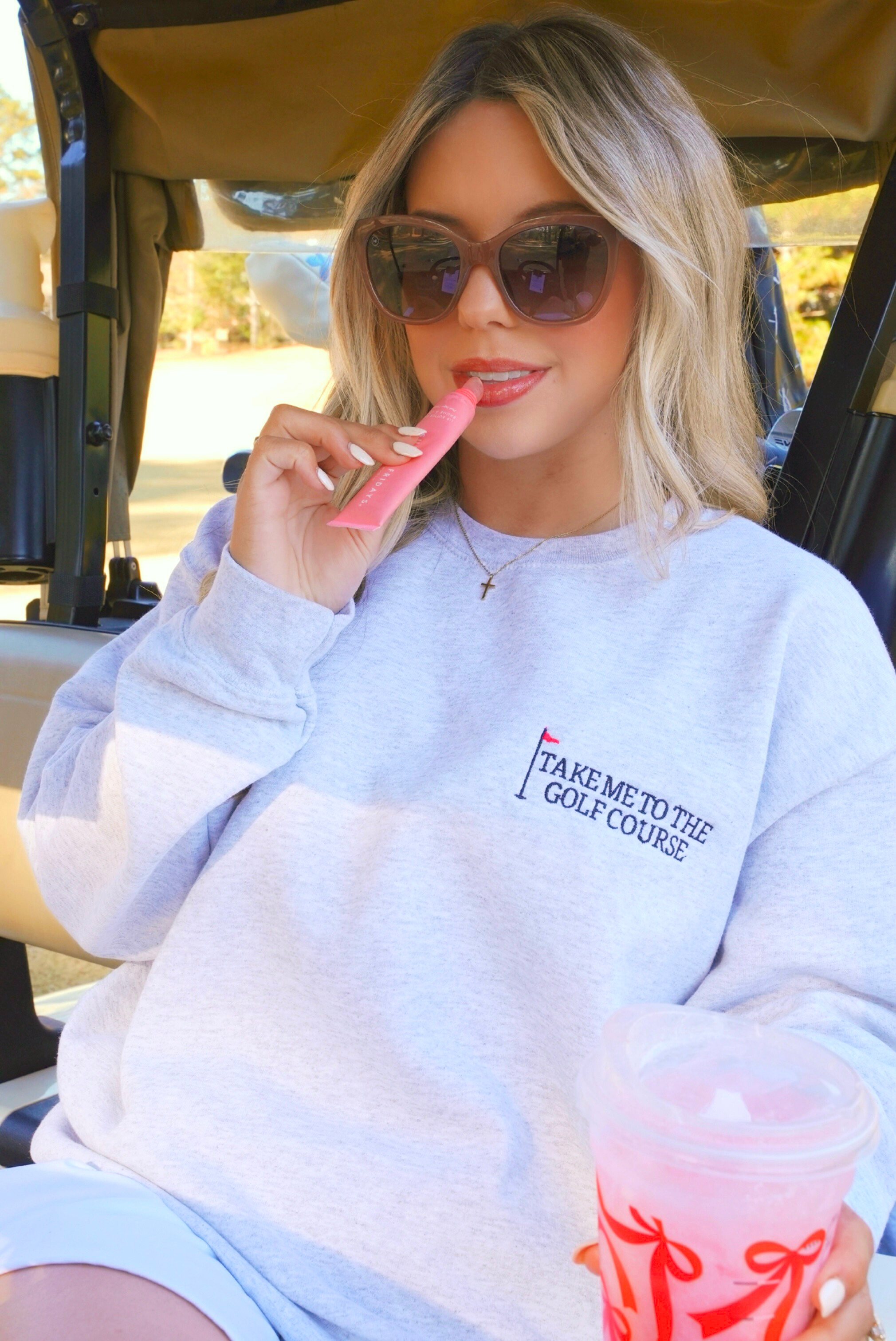 Take Me to the Course Crewneck