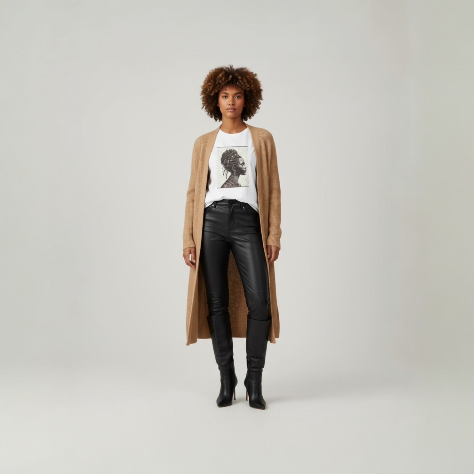 Braided Goddess Tee product thumbnail image Braided Goddess Tee product thumbnail image