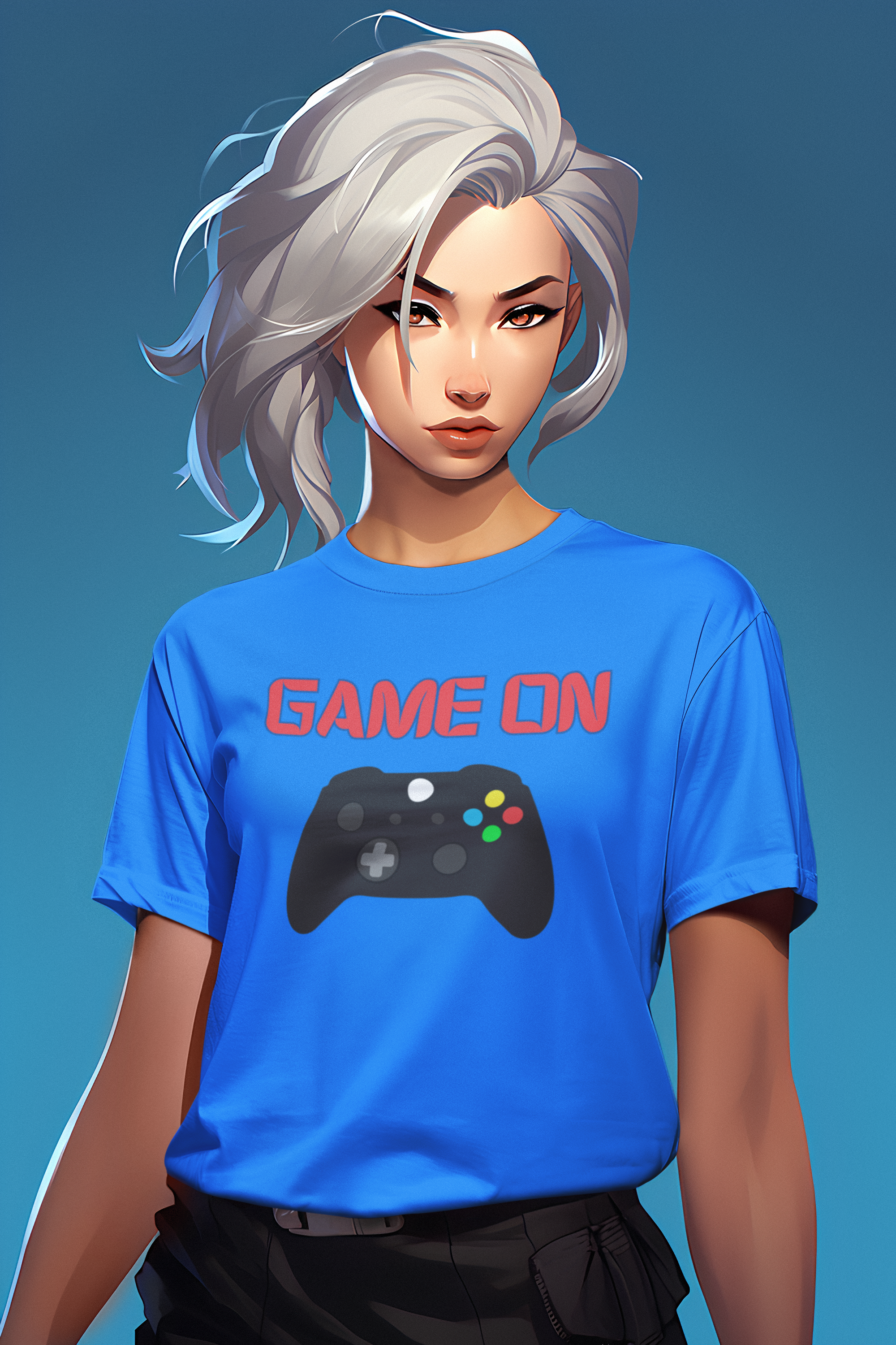Game On Controller T-Shirt — Gamer Graphic Tee for Video Game Fans product thumbnail image Game On Controller T-Shirt — Gamer Graphic Tee for Video Game Fans product thumbnail image