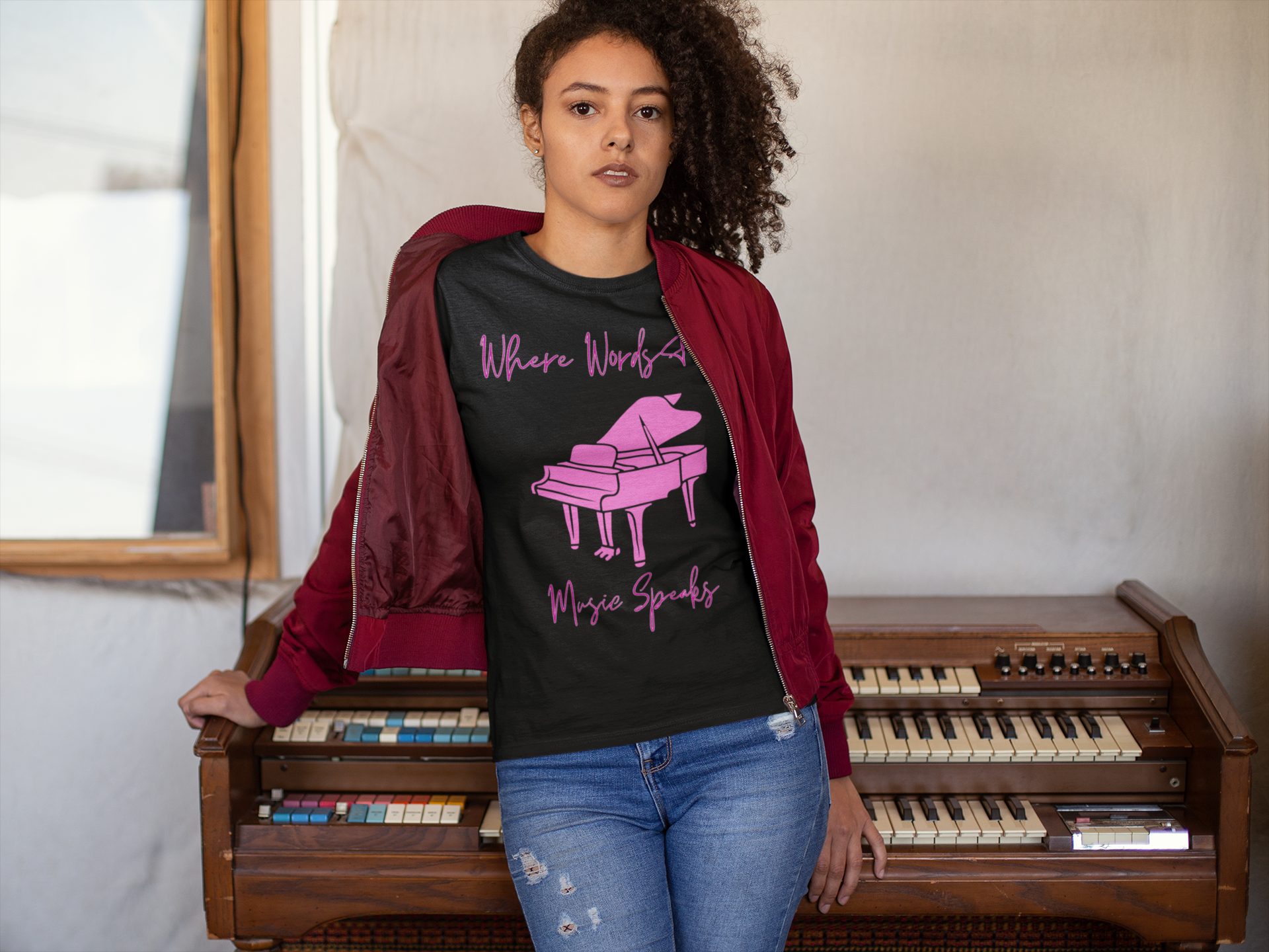 Musical Inspiration Fleece Crewneck Sweatshirt product thumbnail image Musical Inspiration Fleece Crewneck Sweatshirt product thumbnail image