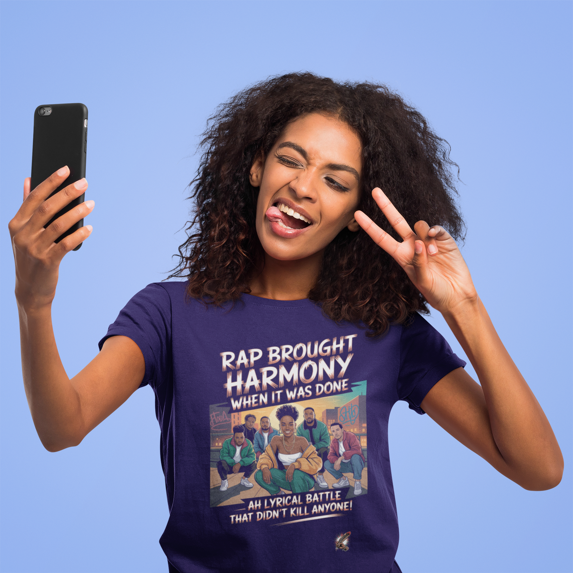 Rap Harmony Tee - a. Rap Brought Harmony When It Was Done Ah Lyrical Battle That Didn't Kill Anyone! Rap Harmony Tee - a. Rap Brought Harmony When It Was Done Ah Lyrical Battle That Didn't Kill Anyone!