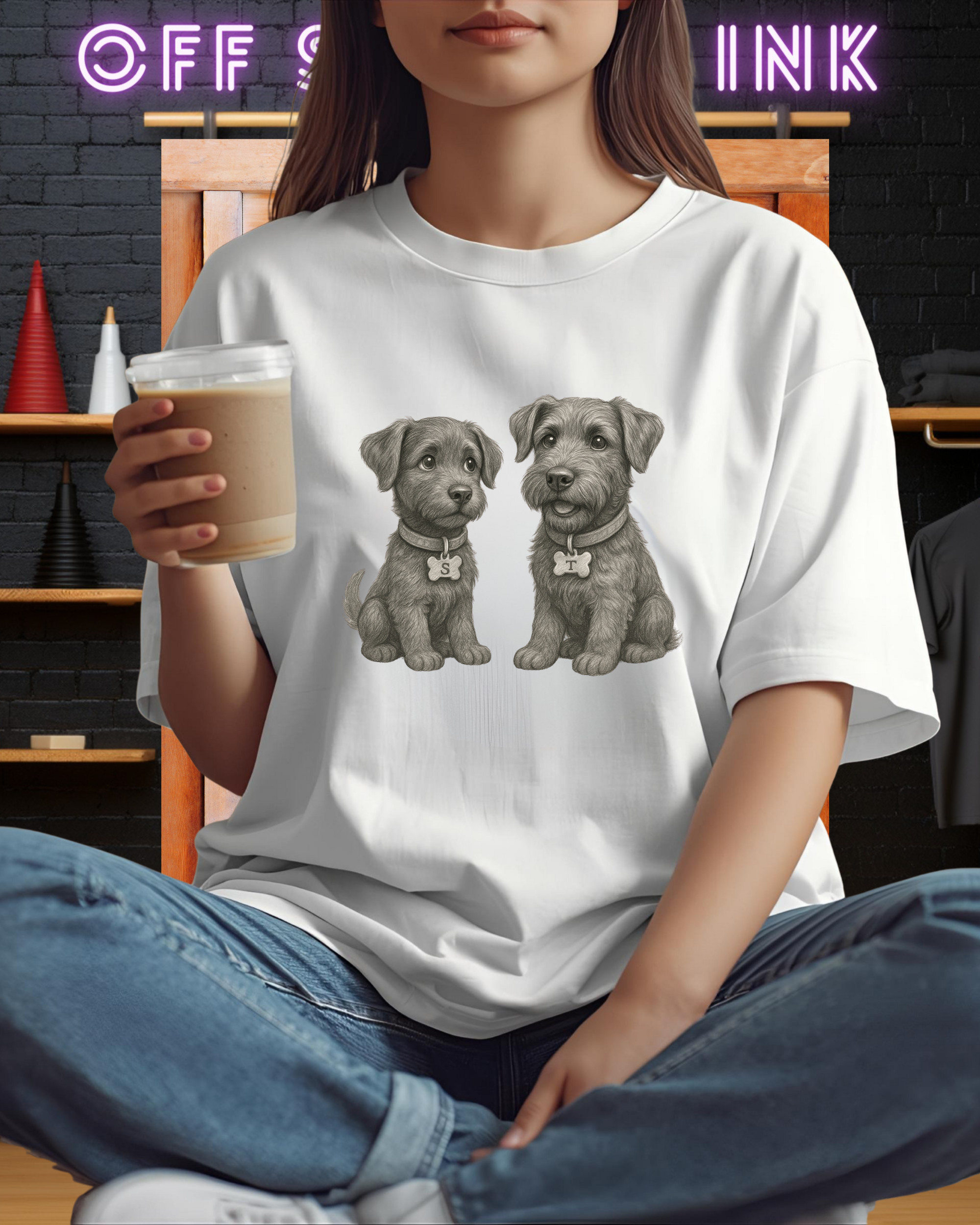 Schnauzers Puppies T-shirt