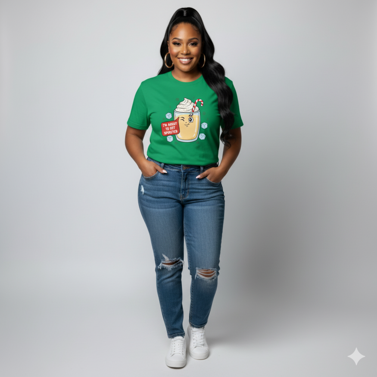 Holiday Eggnog T-Shirt – Cute ‘I’m About to Get Spirited’ Christmas Drink Tee Holiday Eggnog T-Shirt – Cute ‘I’m About to Get Spirited’ Christmas Drink Tee
