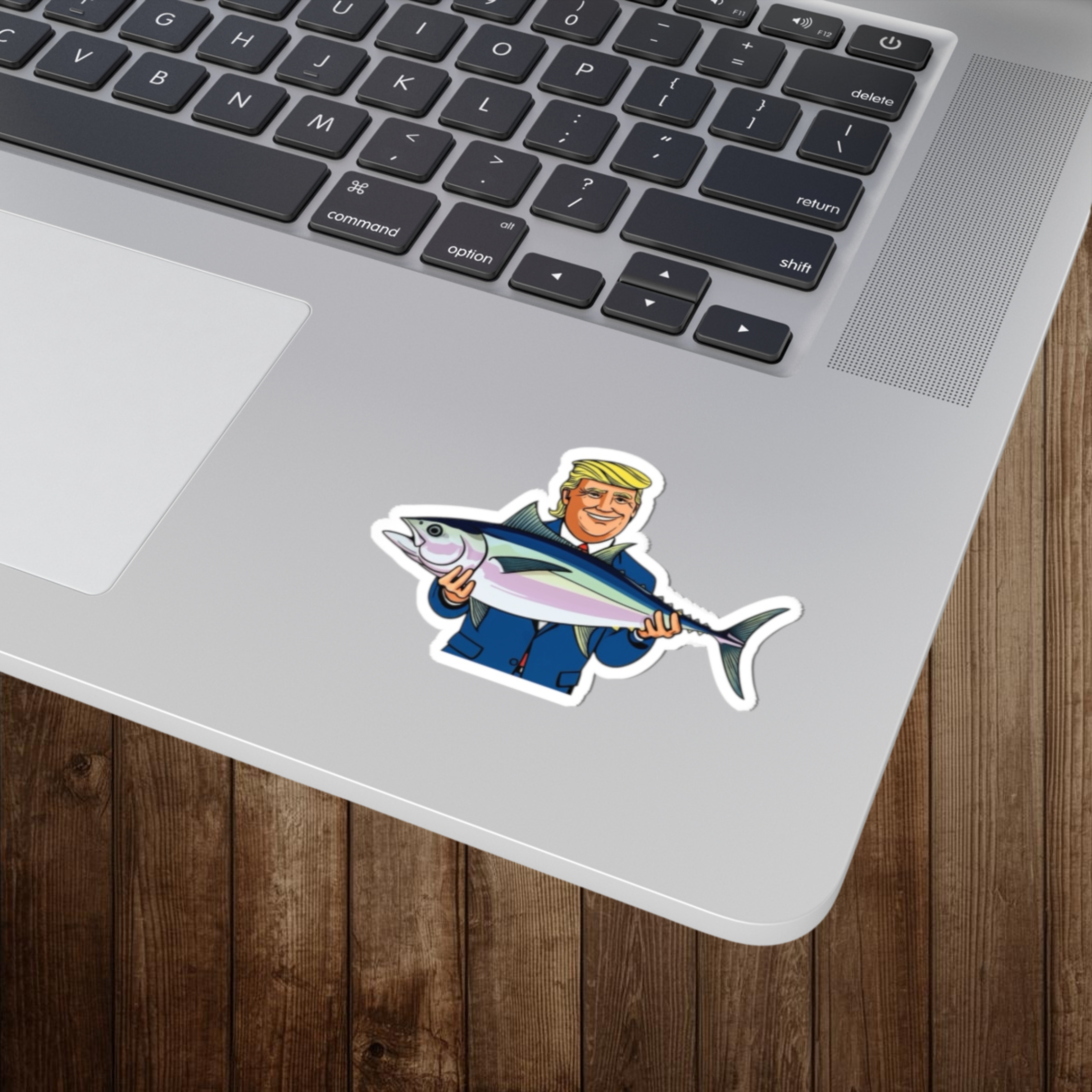 Presidential Angler Fishing Sticker | Tuna Sticker | Political Funny Fishing Decal | Patriotic Fishing Sticker | Fishing Gift | Dad Gift product thumbnail image Presidential Angler Fishing Sticker | Tuna Sticker | Political Funny Fishing Decal | Patriotic Fishing Sticker | Fishing Gift | Dad Gift product thumbnail image