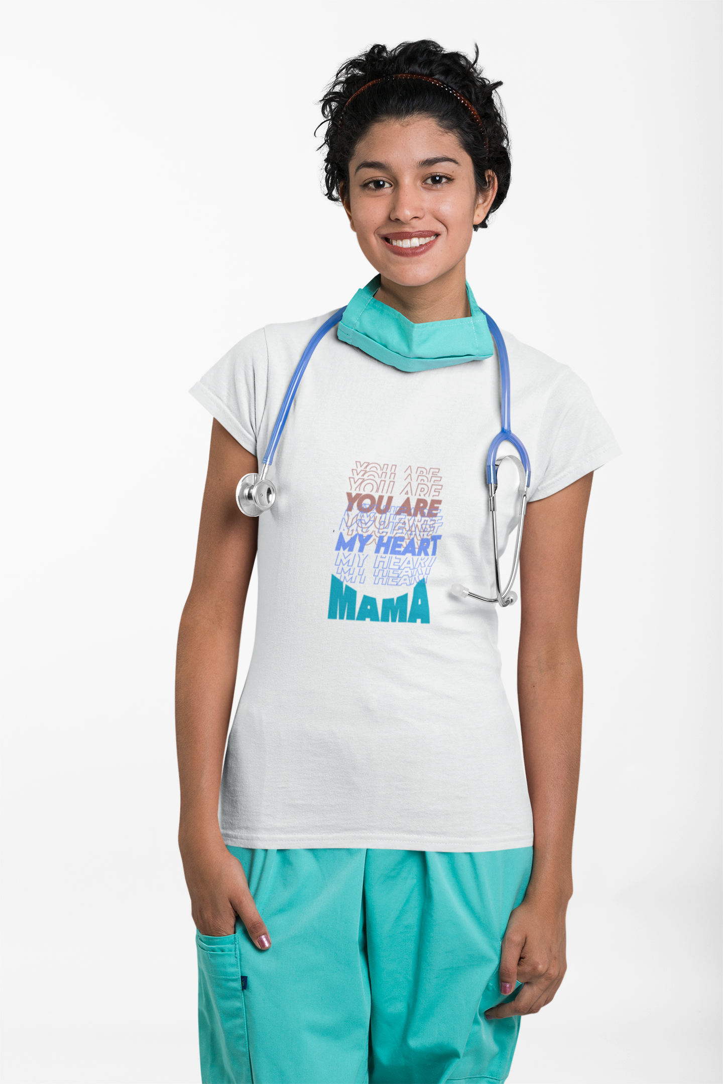 Mama T‑Shirt – "You Are My Heart" Graphic Tee (Mother's Day Gift) product thumbnail image