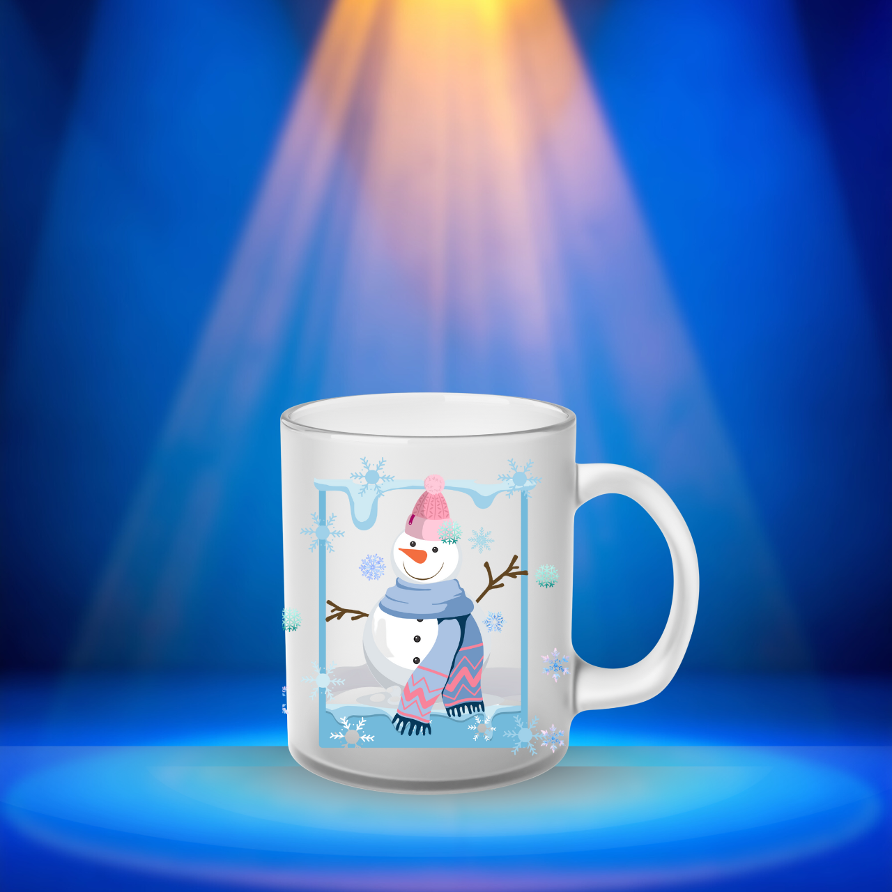 Frosted Glass Coffee Mug, 11oz product thumbnail image Frosted Glass Coffee Mug, 11oz product thumbnail image