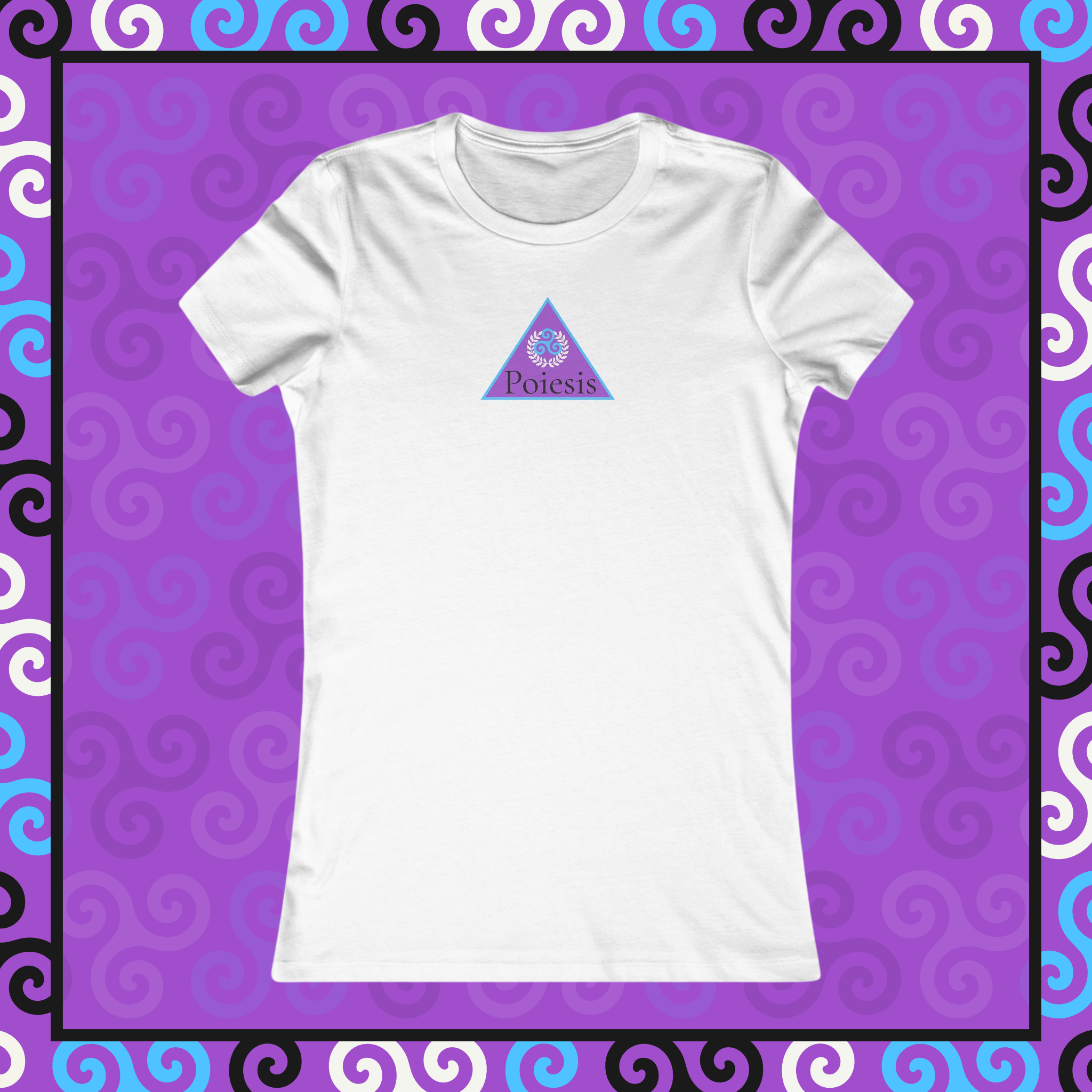 4 of 8 : Poiesis Logo Collection - Women's Favorite Tee