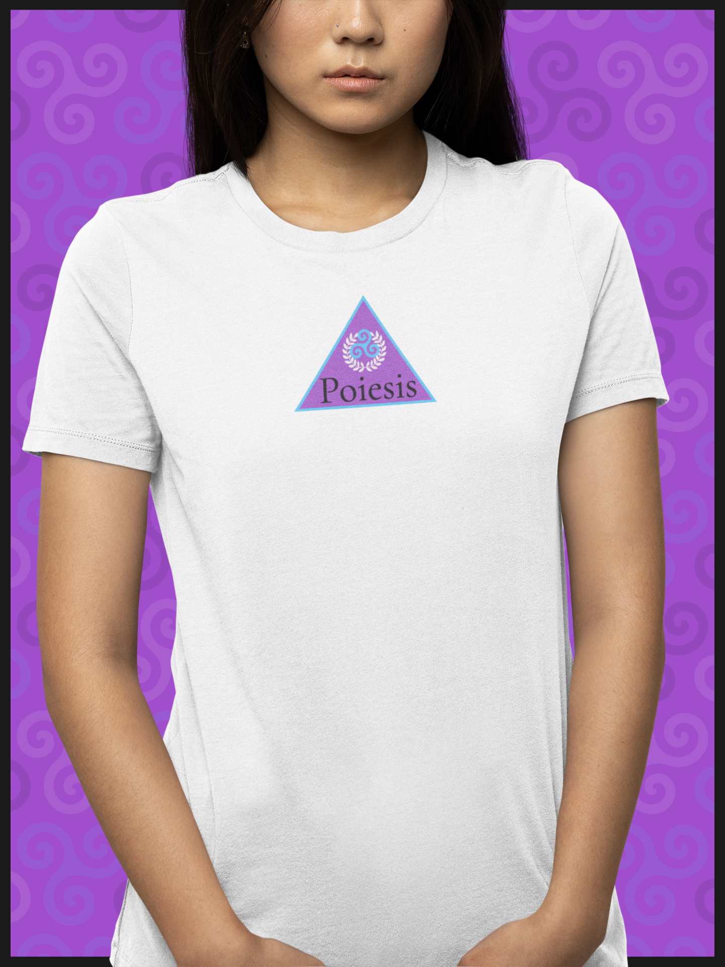 4 of 8 : Poiesis Logo Collection - Women's Favorite Tee product thumbnail image 4 of 8 : Poiesis Logo Collection - Women's Favorite Tee product thumbnail image