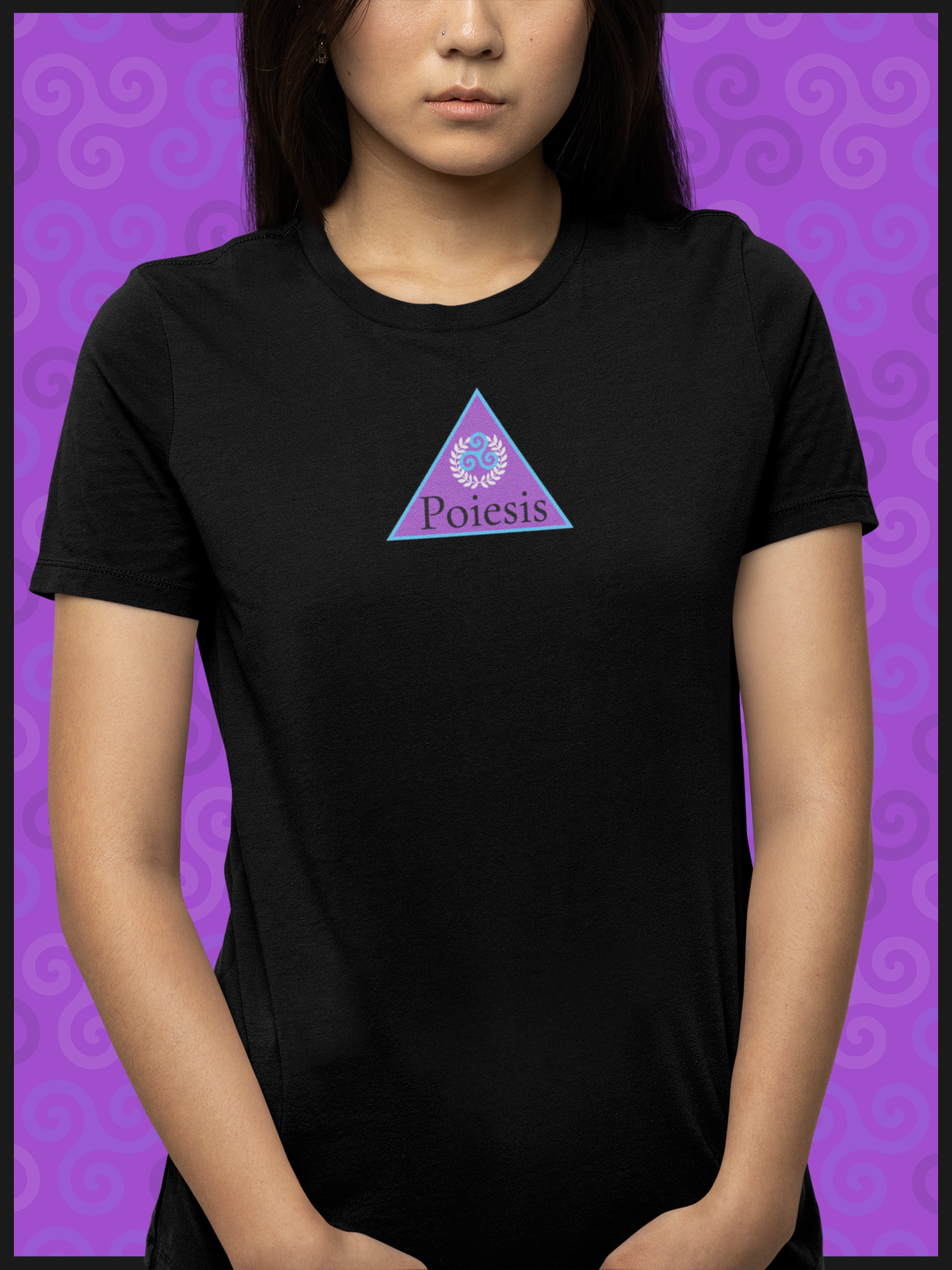 4 of 8 : Poiesis Logo Collection - Women's Favorite Tee product thumbnail image 4 of 8 : Poiesis Logo Collection - Women's Favorite Tee product thumbnail image