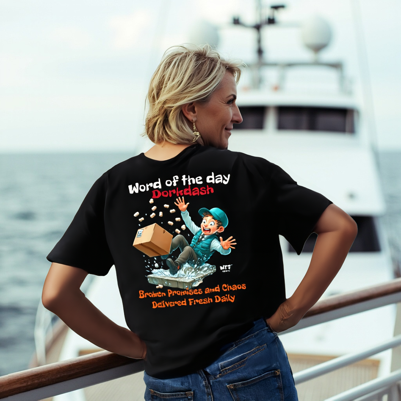 Sarcasm Culture Word of the Day Dorkdash Broken Promises Unisex Tee