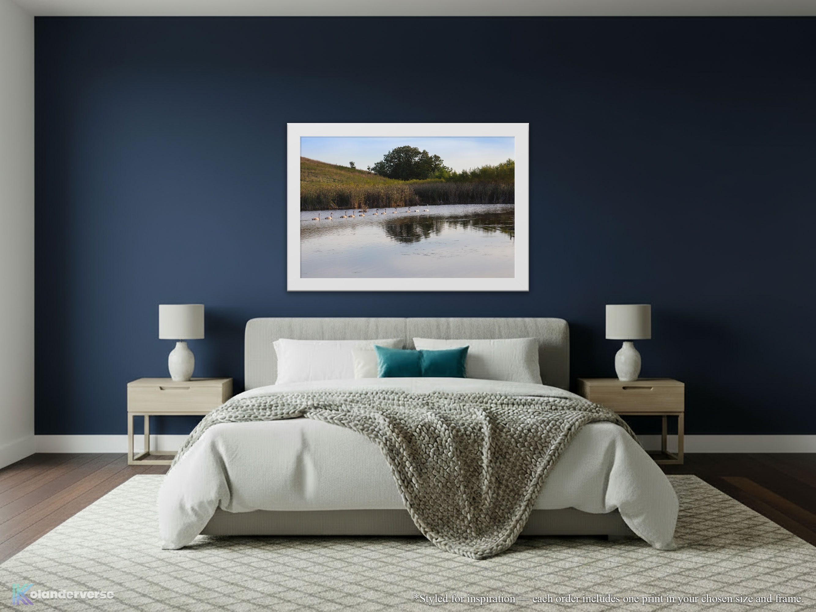 White Swan Family Swimming - Framed Art Print - Countryside Wetland Pond Lake Cygnets Wildlife Photography #78 product thumbnail image White Swan Family Swimming - Framed Art Print - Countryside Wetland Pond Lake Cygnets Wildlife Photography #78 product thumbnail image