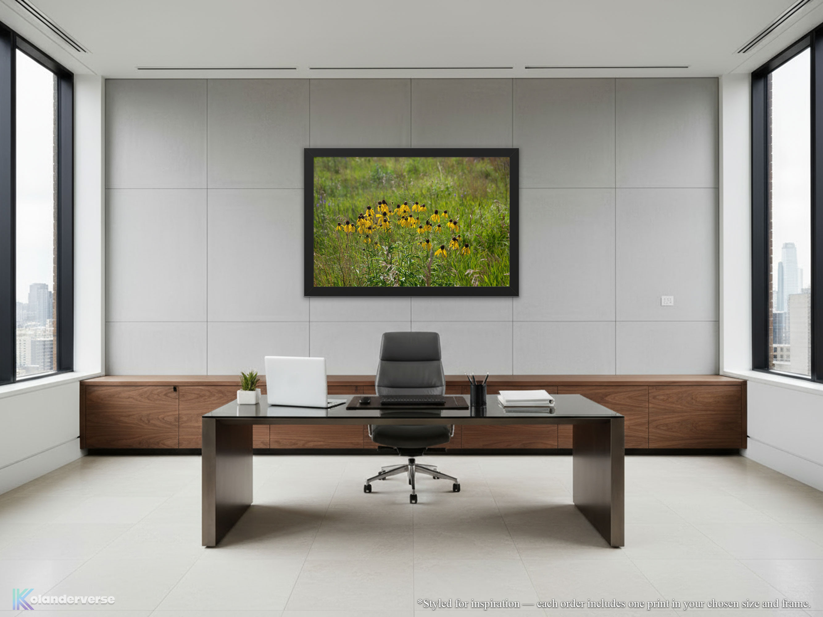 Black-Eyed Susan Floral - Framed Print – Rustic Flowers Midwest Prairie Wall Art - Yellow Wildflowers #29 product thumbnail image Black-Eyed Susan Floral - Framed Print – Rustic Flowers Midwest Prairie Wall Art - Yellow Wildflowers #29 product thumbnail image