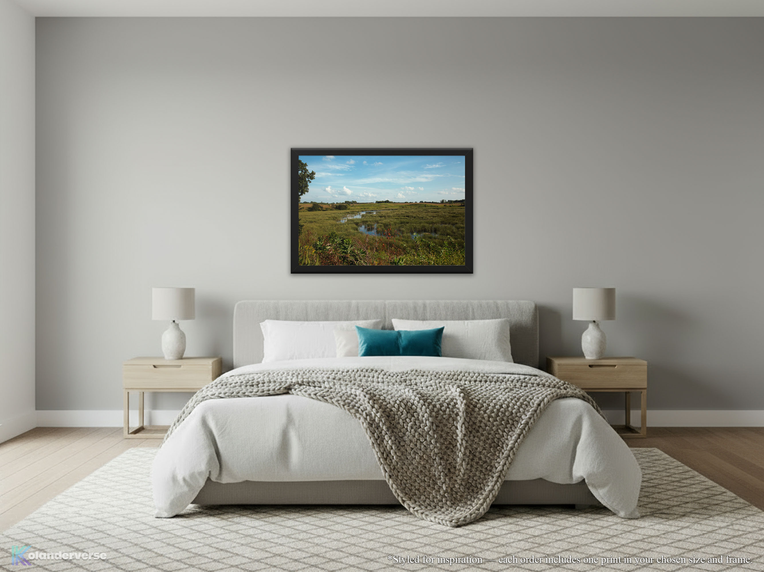 Wetlands Prairie - Framed Print - Landscape Photography, Rural Marsh Grassland Wall Art #54 product thumbnail image Wetlands Prairie - Framed Print - Landscape Photography, Rural Marsh Grassland Wall Art #54 product thumbnail image