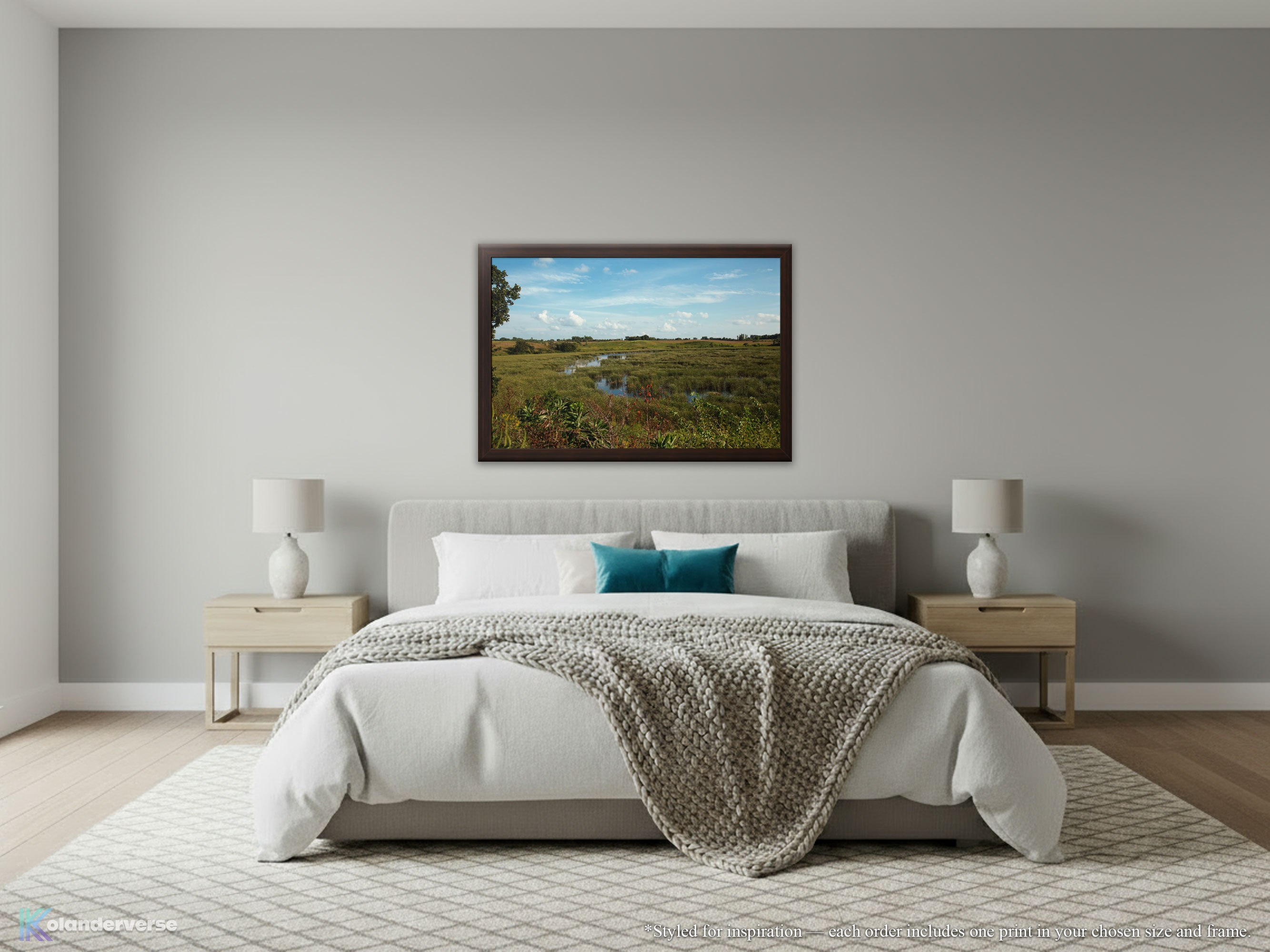 Wetlands Prairie - Framed Print - Landscape Photography, Rural Marsh Grassland Wall Art #54 product thumbnail image Wetlands Prairie - Framed Print - Landscape Photography, Rural Marsh Grassland Wall Art #54 product thumbnail image