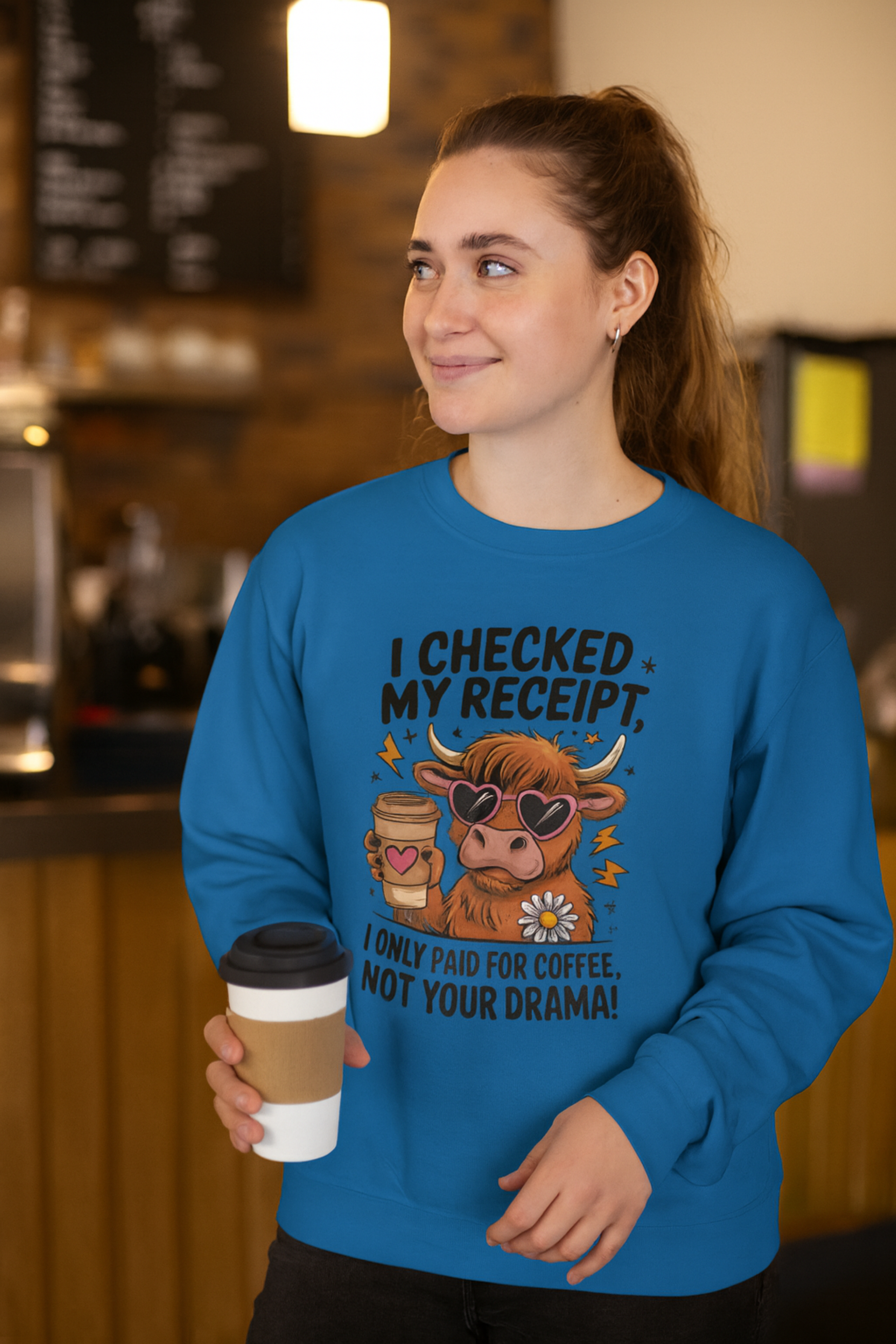Coffee Drama Unisex Sweatshirt product thumbnail image