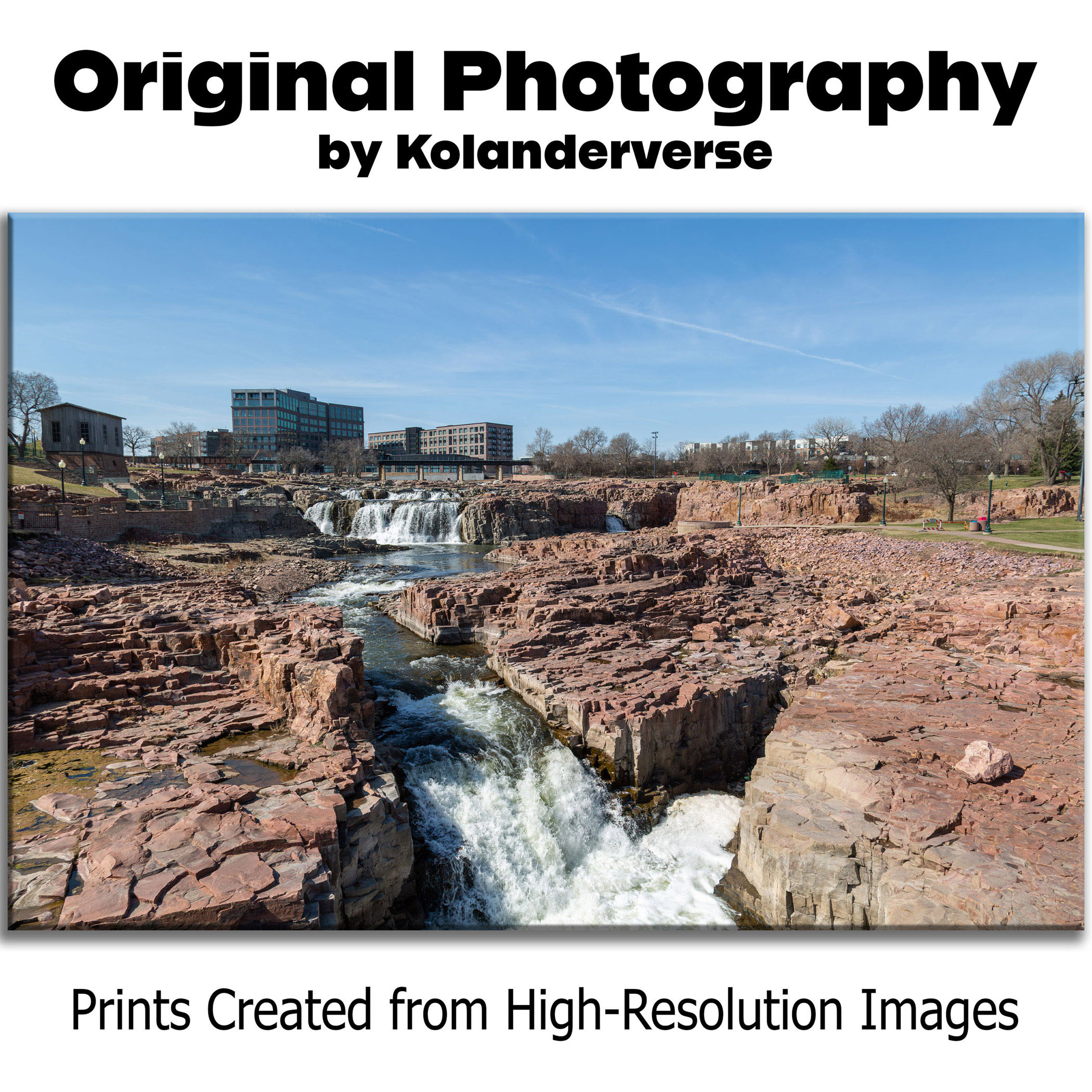 Falls Park Waterfalls - Canvas Print - Sioux Falls South Dakota Print – Quartzite Nature Landscape Photography Wall Art #6 product thumbnail image Falls Park Waterfalls - Canvas Print - Sioux Falls South Dakota Print – Quartzite Nature Landscape Photography Wall Art #6 product thumbnail image