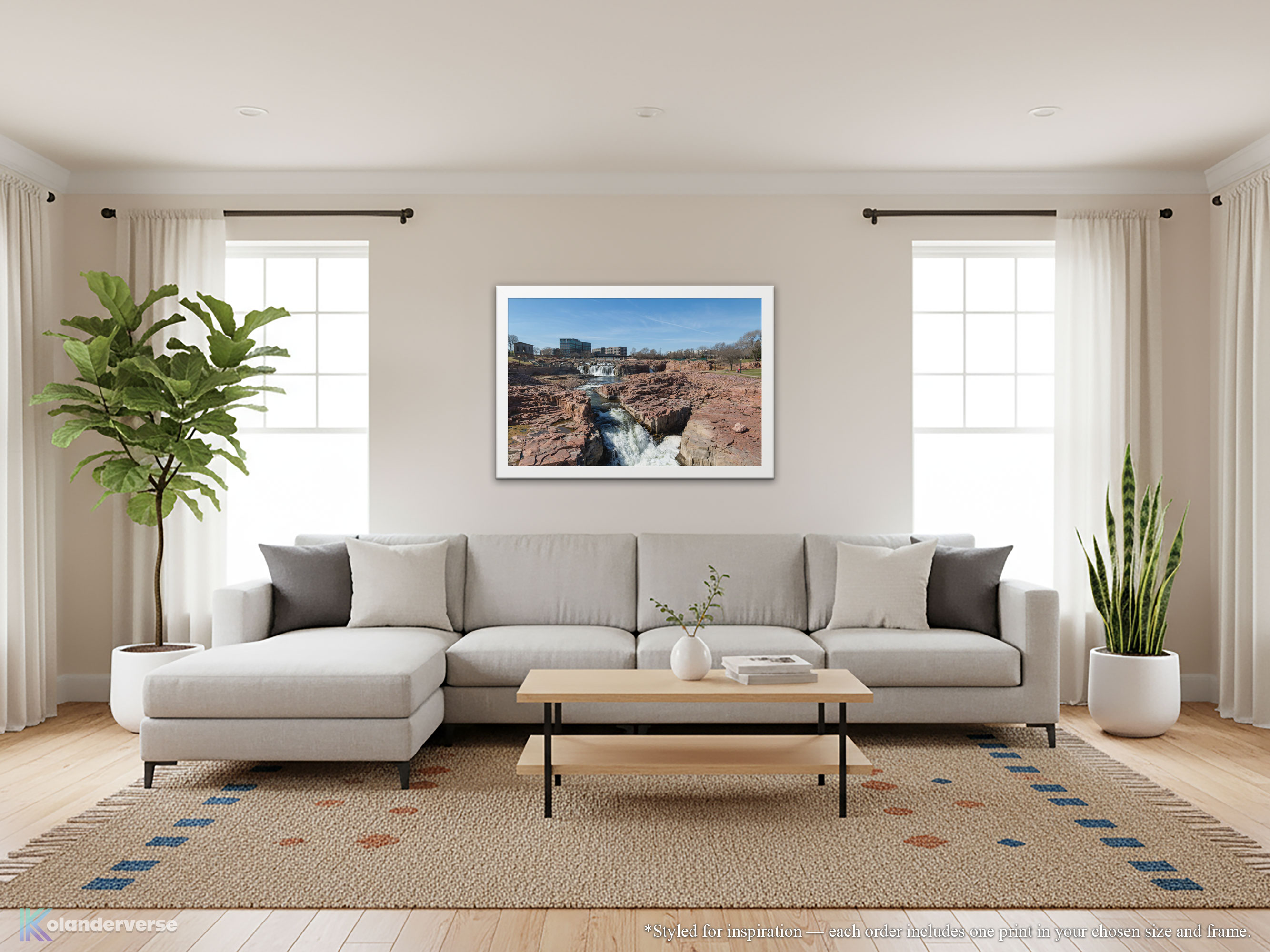 Falls Park Waterfalls - Framed Print - Sioux Falls South Dakota Print – Quartzite Nature Landscape Photography Wall Art #6 product thumbnail image Falls Park Waterfalls - Framed Print - Sioux Falls South Dakota Print – Quartzite Nature Landscape Photography Wall Art #6 product thumbnail image