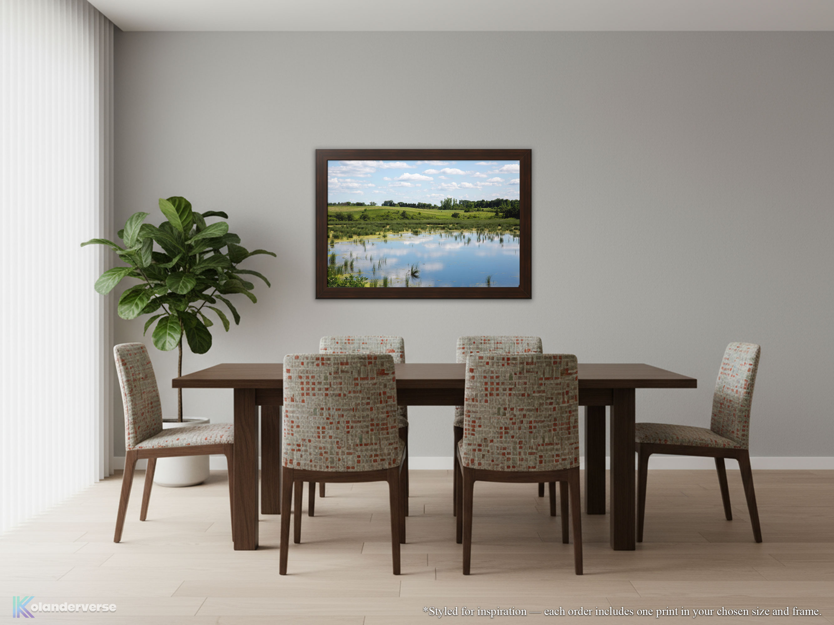 Minnesota Wetlands - Framed Print - Marsh Lake Water Reflection Landscape, Rustic Wall Photography, Countryside Prairie #7 product thumbnail image Minnesota Wetlands - Framed Print - Marsh Lake Water Reflection Landscape, Rustic Wall Photography, Countryside Prairie #7 product thumbnail image