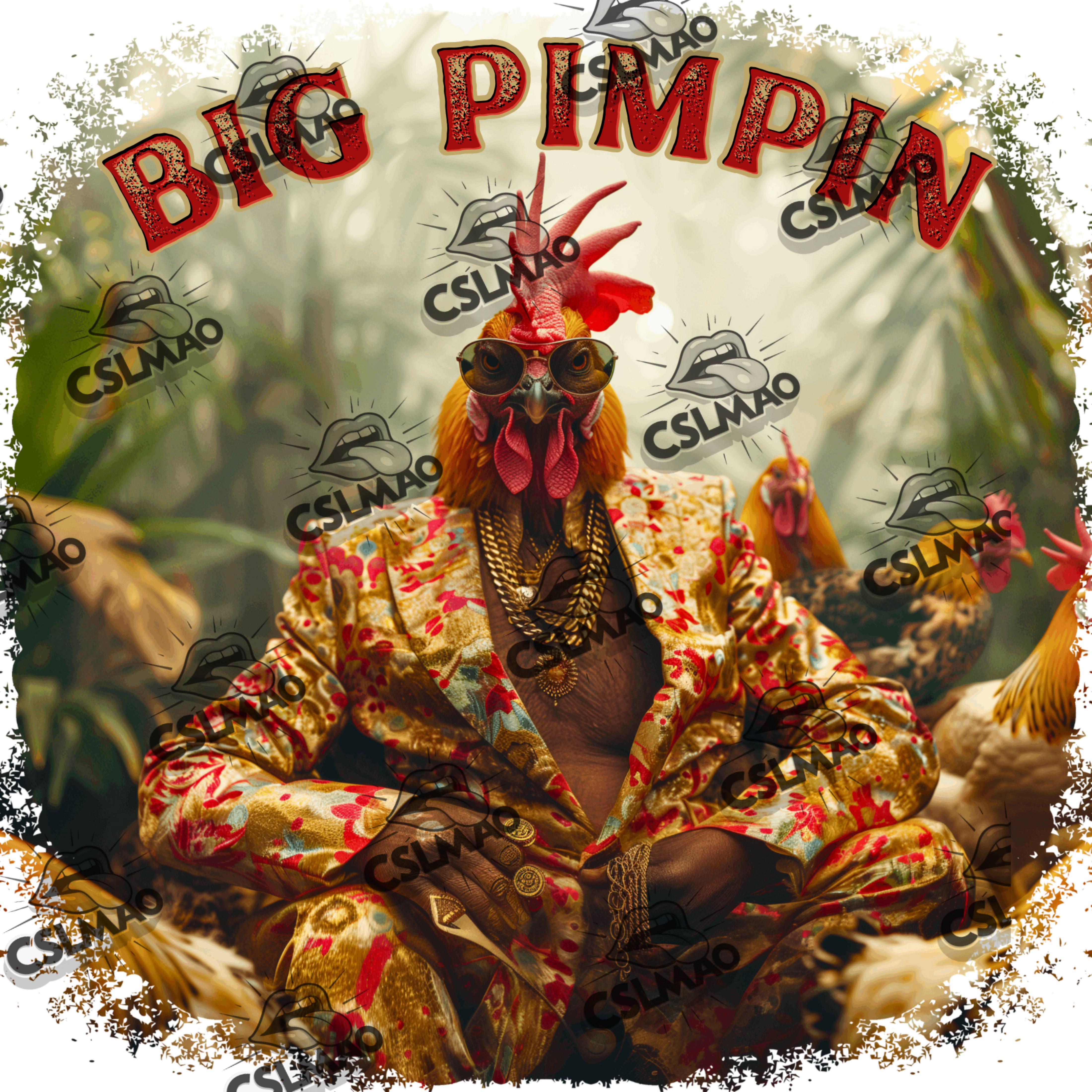 ROOSTER TEEs Big Pimpin Tee product thumbnail image