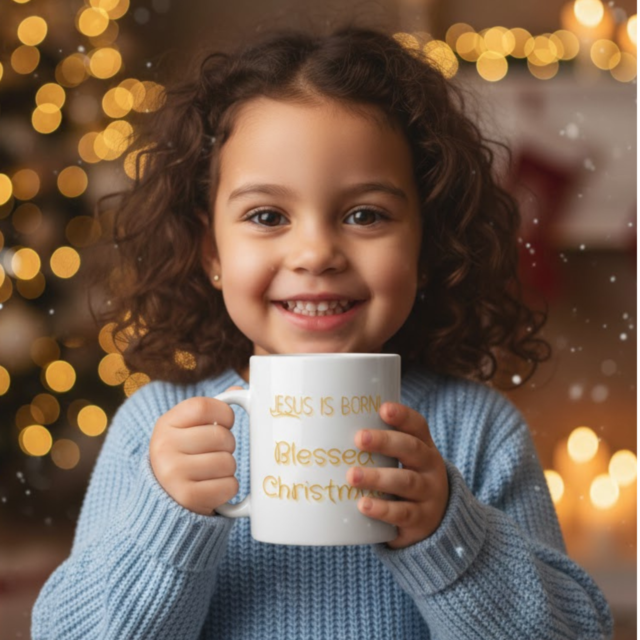 Nativity Ceramic Mug — Blessed Baby Jesus Christmas Coffee Cup — Sweet Christmas gift for Kids & Family product thumbnail image Nativity Ceramic Mug — Blessed Baby Jesus Christmas Coffee Cup — Sweet Christmas gift for Kids & Family product thumbnail image