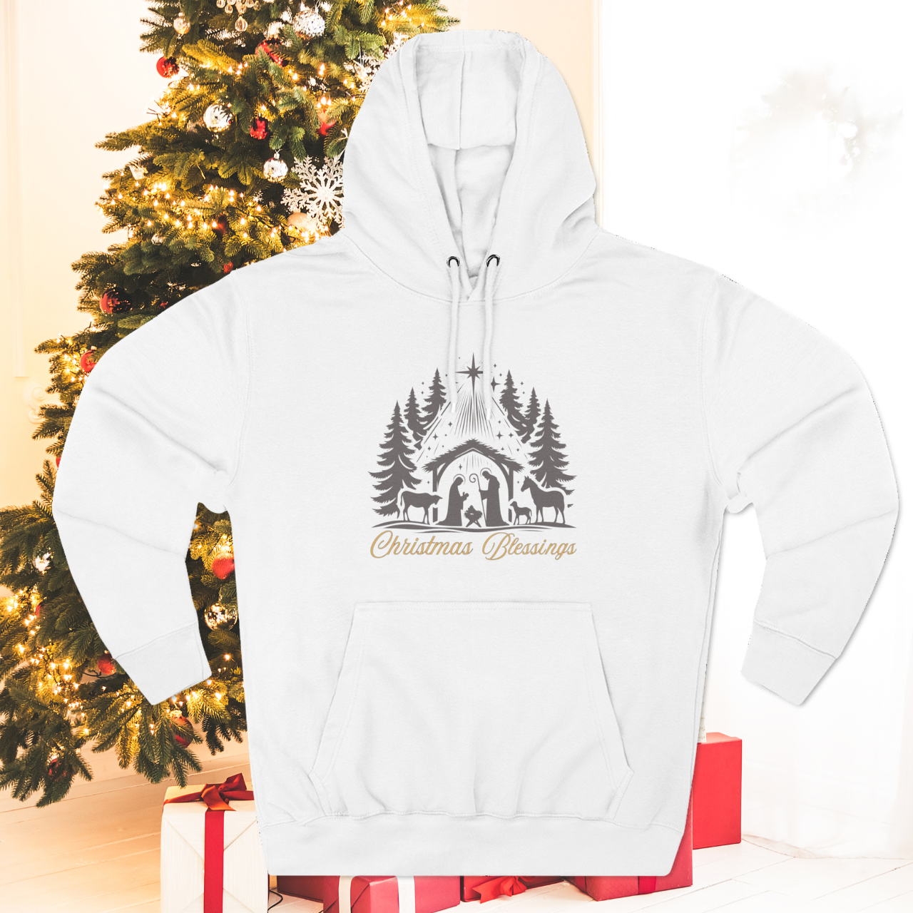 Christmas Christian Clothing &amp; Gifts — Nativity, Faith &amp; Holiday Apparel — Family Apparel — Christian Tees, Hoodies &amp; Holiday Gifts product thumbnail image