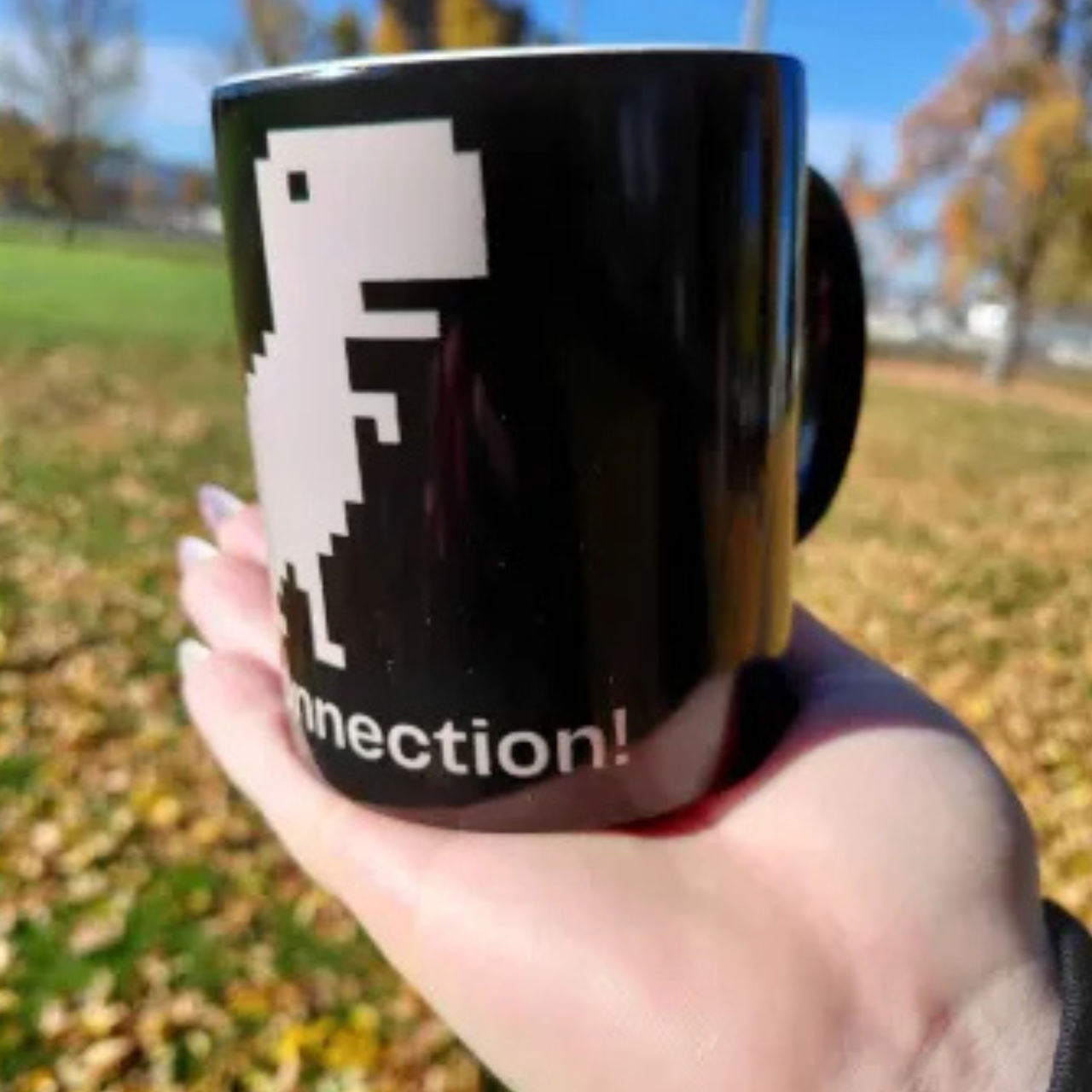 No Connection - Magic Mug, 11oz product thumbnail image No Connection - Magic Mug, 11oz product thumbnail image