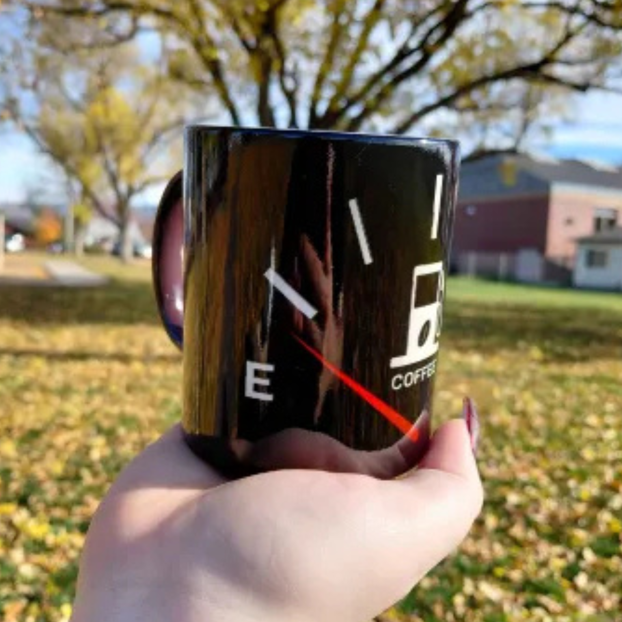 Empty Coffee - Magic Mug, 11oz product thumbnail image Empty Coffee - Magic Mug, 11oz product thumbnail image