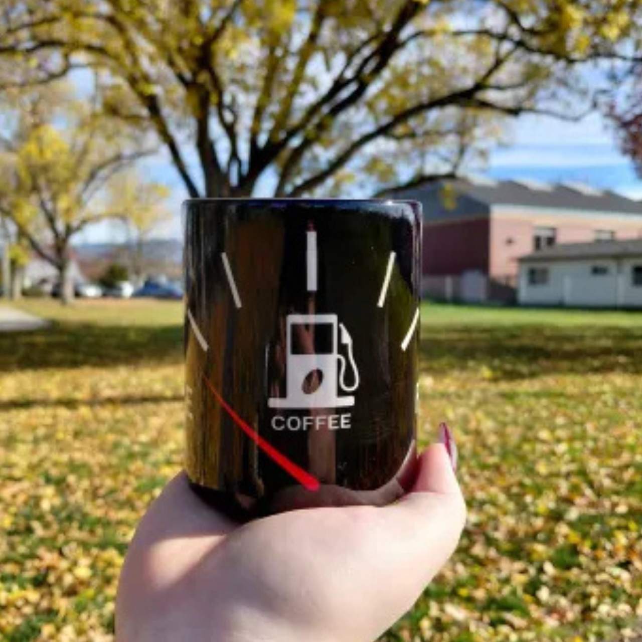 Empty Coffee - Magic Mug, 11oz product thumbnail image Empty Coffee - Magic Mug, 11oz product thumbnail image