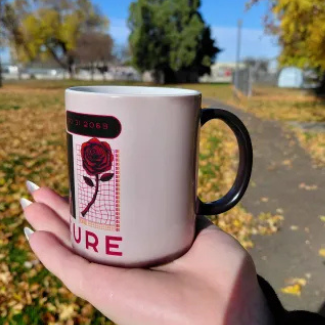 Insecure - Magic Mug, 11oz product thumbnail image Insecure - Magic Mug, 11oz product thumbnail image