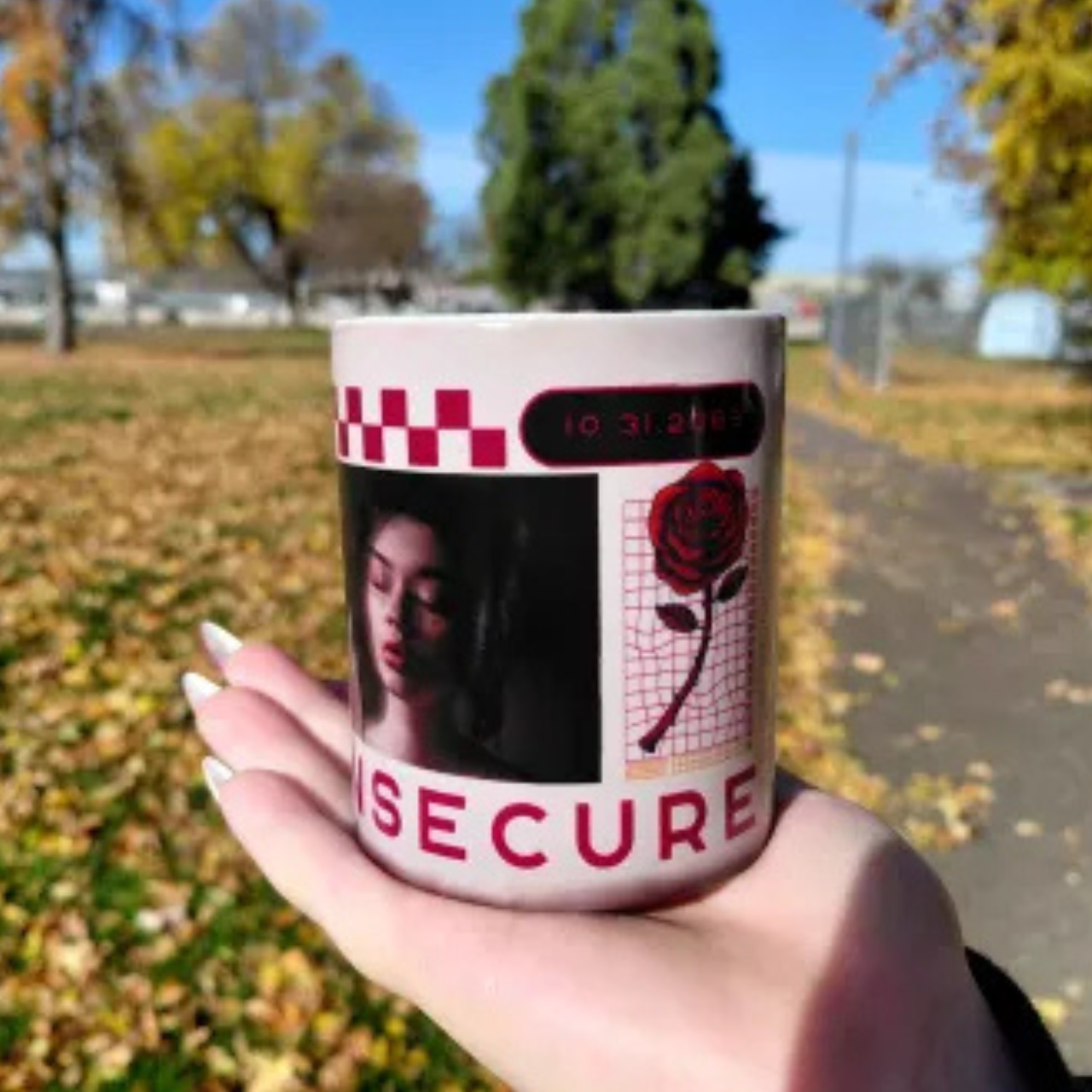 Insecure - Magic Mug, 11oz product thumbnail image Insecure - Magic Mug, 11oz product thumbnail image