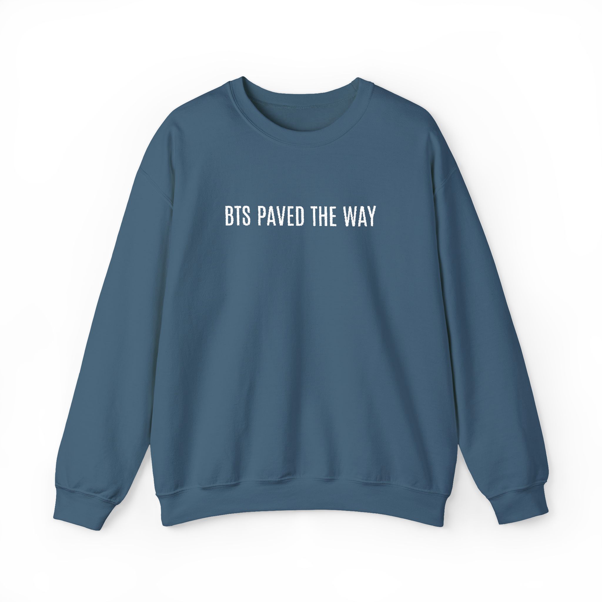 Embroidered White Thread Paved The Way Unisex Sweatshirt product thumbnail image Embroidered White Thread Paved The Way Unisex Sweatshirt product thumbnail image