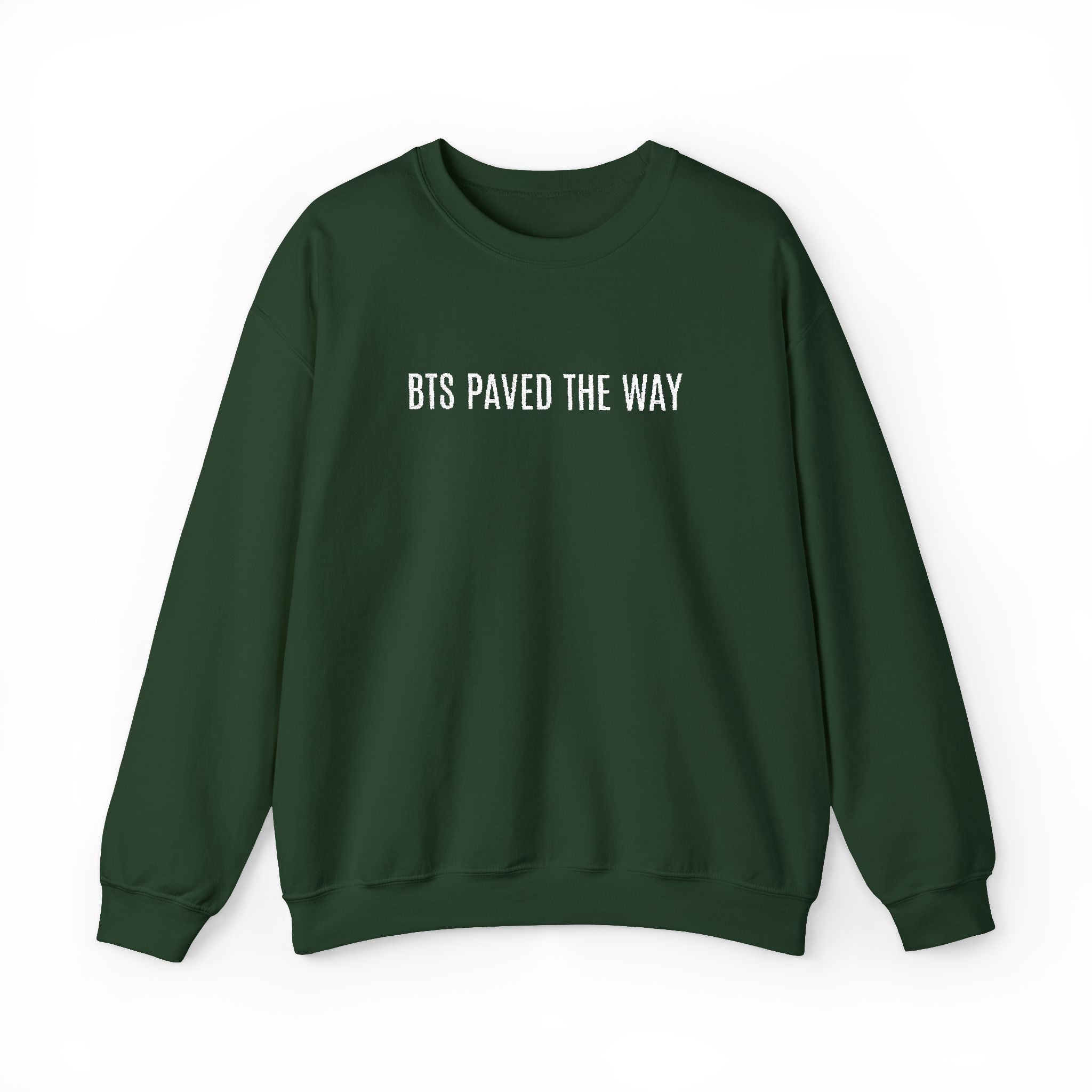 Embroidered White Thread Paved The Way Unisex Sweatshirt product thumbnail image Embroidered White Thread Paved The Way Unisex Sweatshirt product thumbnail image
