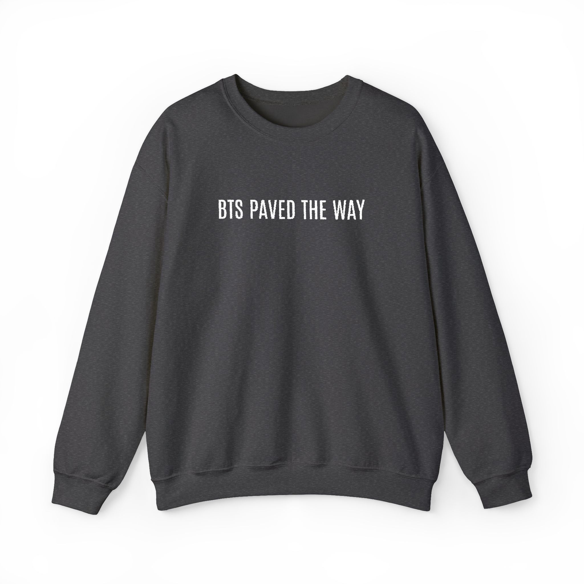 Embroidered White Thread Paved The Way Unisex Sweatshirt product thumbnail image Embroidered White Thread Paved The Way Unisex Sweatshirt product thumbnail image