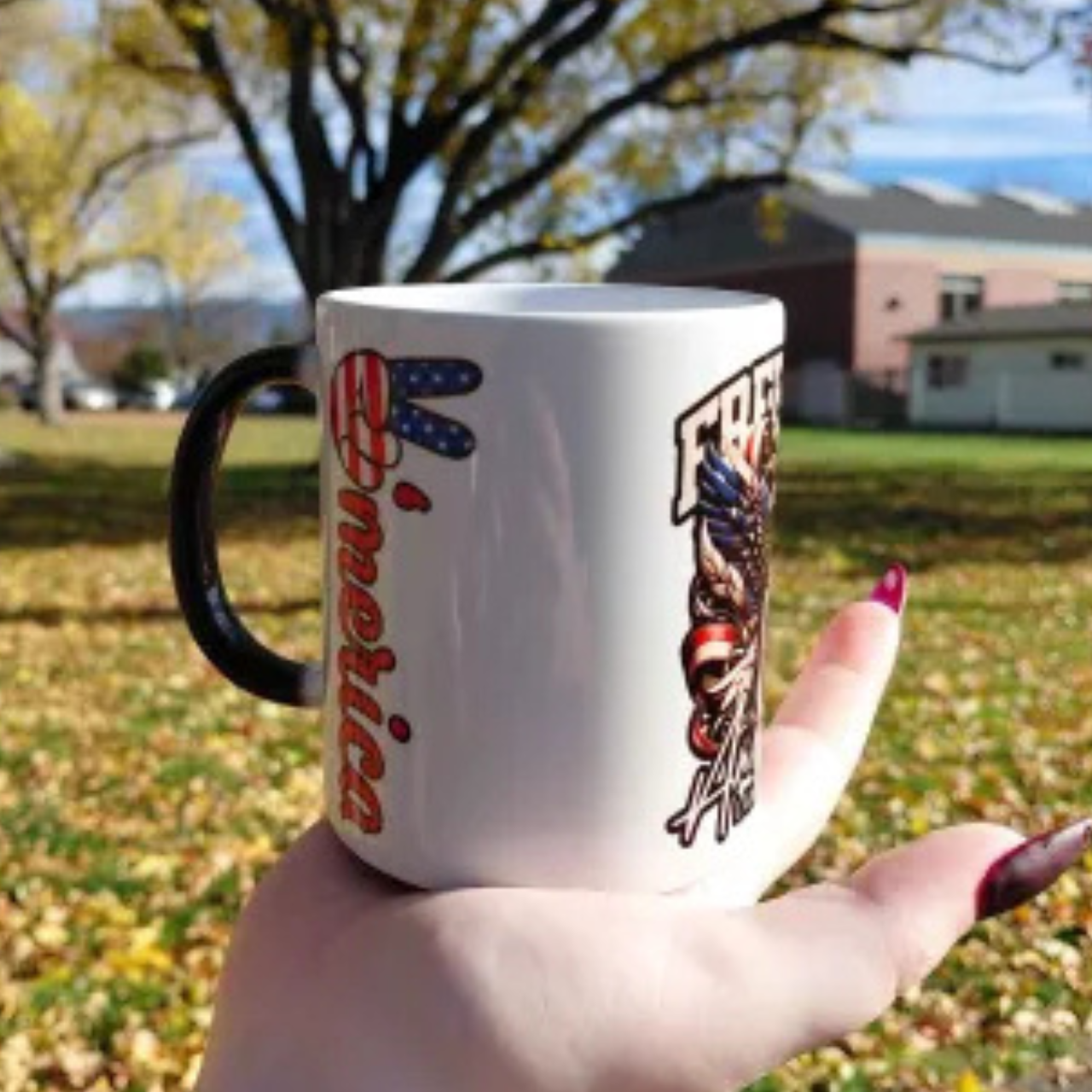 Freedom America - Magic Mug, 11oz product thumbnail image Freedom America - Magic Mug, 11oz product thumbnail image