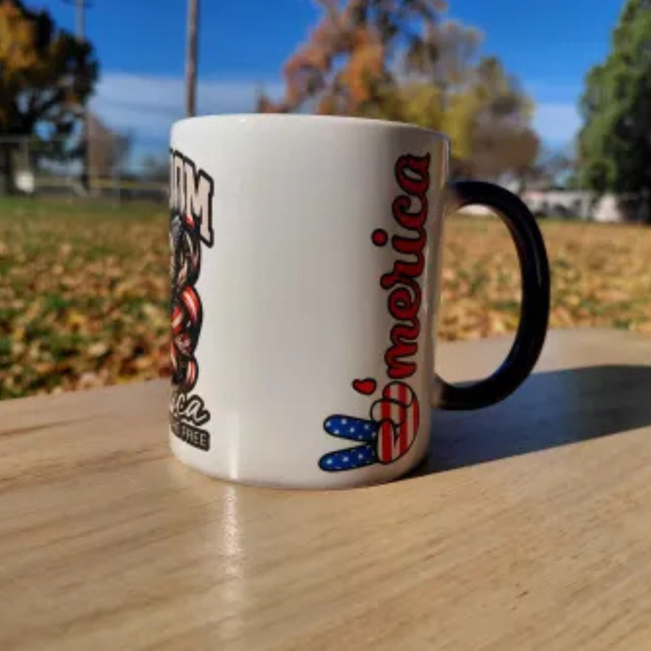 Freedom America - Magic Mug, 11oz product thumbnail image Freedom America - Magic Mug, 11oz product thumbnail image