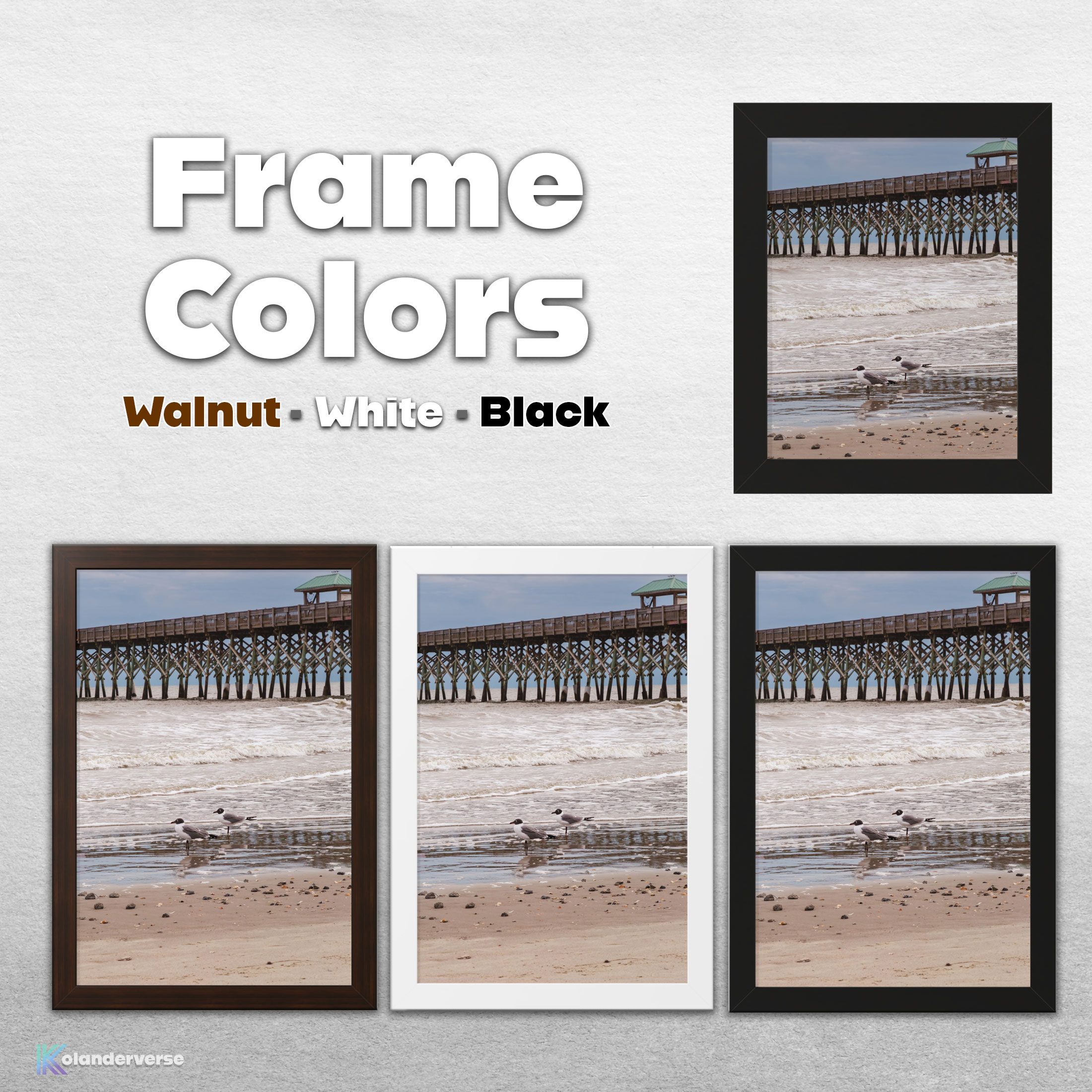 Seagulls on Shore Next to Folly Beach Ocean Pier - Framed Print - South Carolina Coastal Birds Photography Art, Home Décor #8 product thumbnail image Seagulls on Shore Next to Folly Beach Ocean Pier - Framed Print - South Carolina Coastal Birds Photography Art, Home Décor #8 product thumbnail image