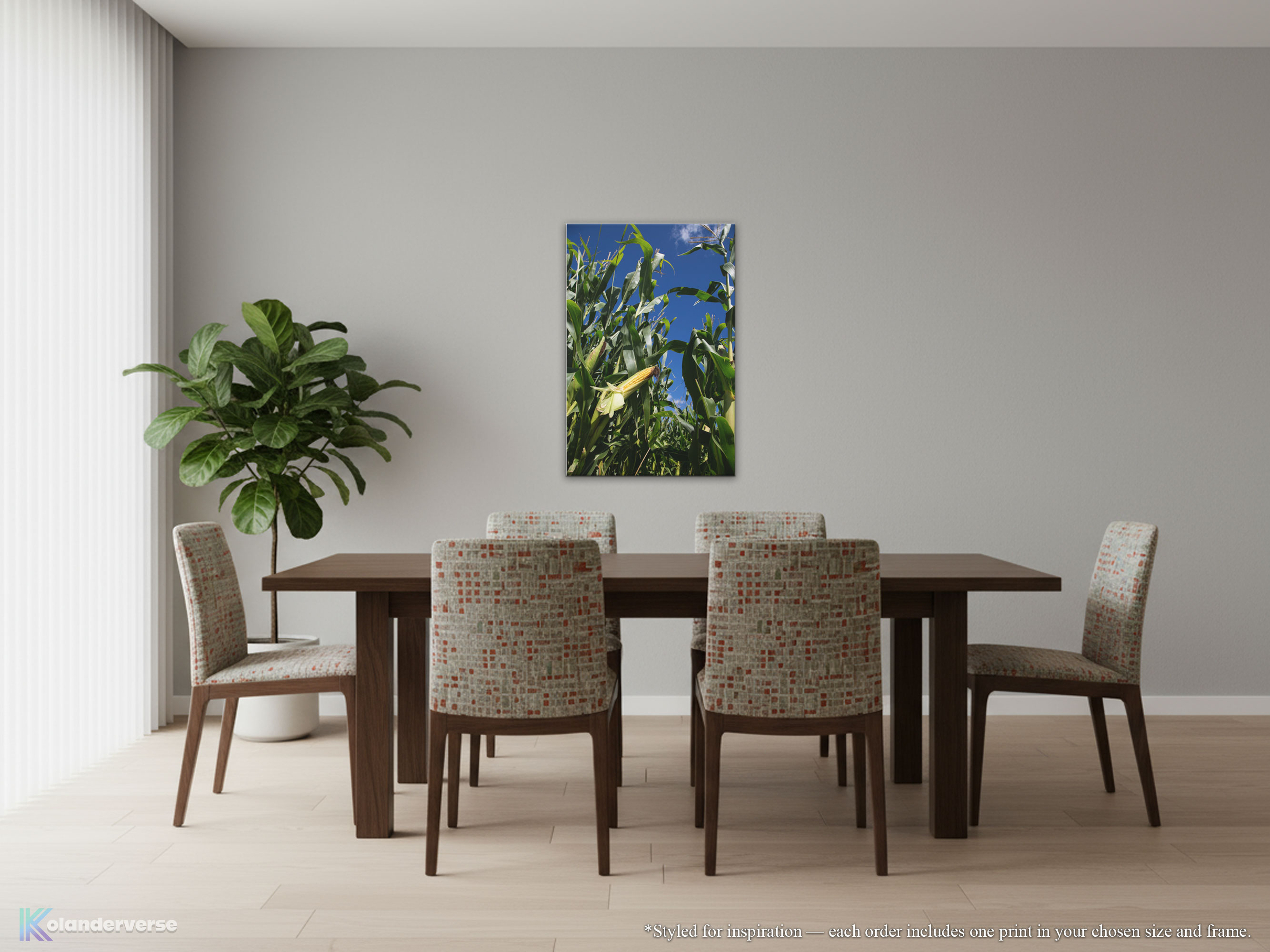 Golden Corn Field Close Up - Canvas Print – Blue Sky Farm Photography Wall Art, Country Landscape - Rustic Harvest Nature Decor #19 product thumbnail image Golden Corn Field Close Up - Canvas Print – Blue Sky Farm Photography Wall Art, Country Landscape - Rustic Harvest Nature Decor #19 product thumbnail image