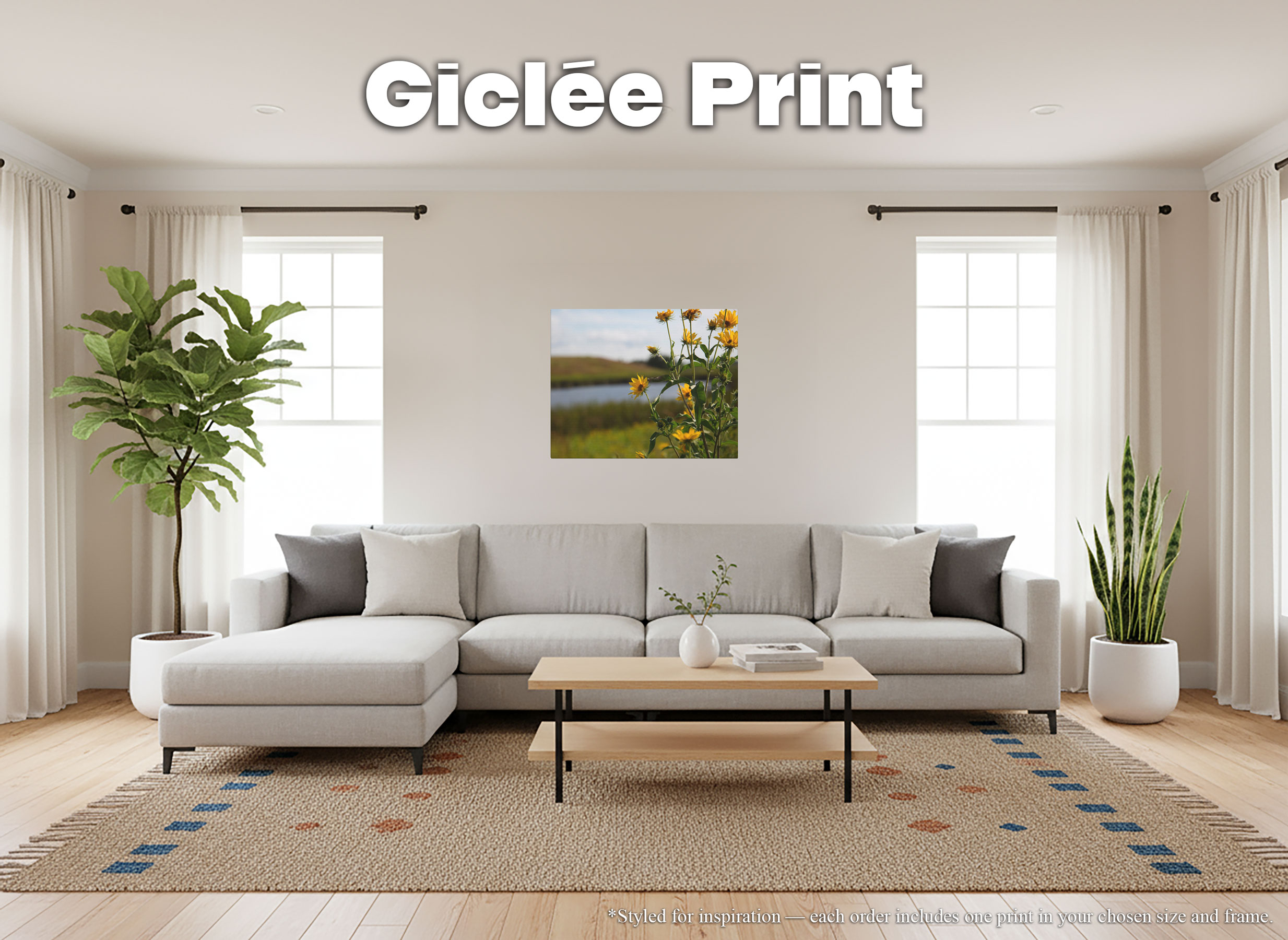 Sunflower Wildflowers - Giclée Poster Print - Cottagecore Botanical Wild Flowers Home Wall Deco, Floral Art Photography, Rustic Boho-chic #20 Sunflower Wildflowers - Giclée Poster Print - Cottagecore Botanical Wild Flowers Home Wall Deco, Floral Art Photography, Rustic Boho-chic #20