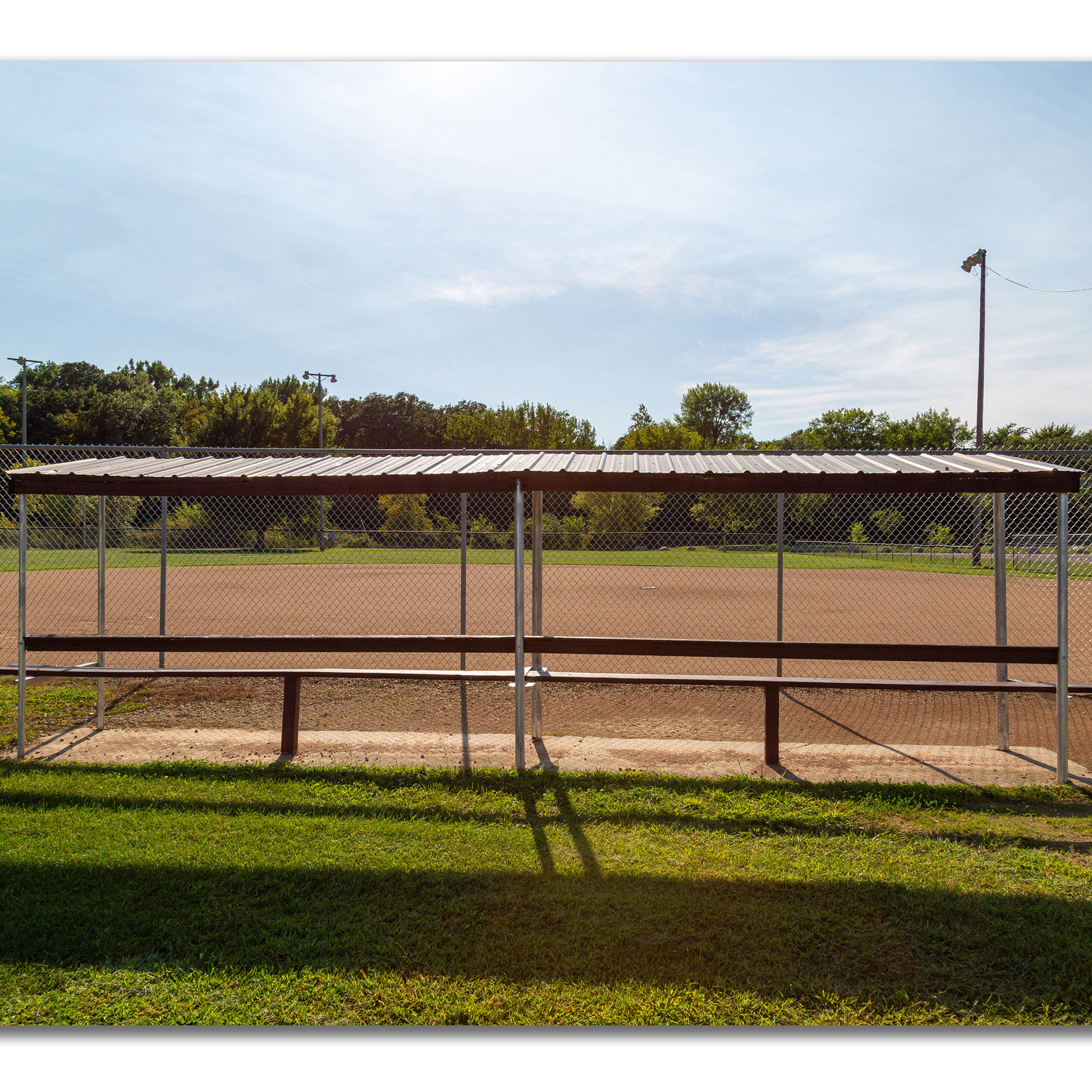 Small Town Softball Field Photography - Framed Print - Golden Hour Baseball Dugout Scene, Rural Midwest Landscape #21 product thumbnail image Small Town Softball Field Photography - Framed Print - Golden Hour Baseball Dugout Scene, Rural Midwest Landscape #21 product thumbnail image