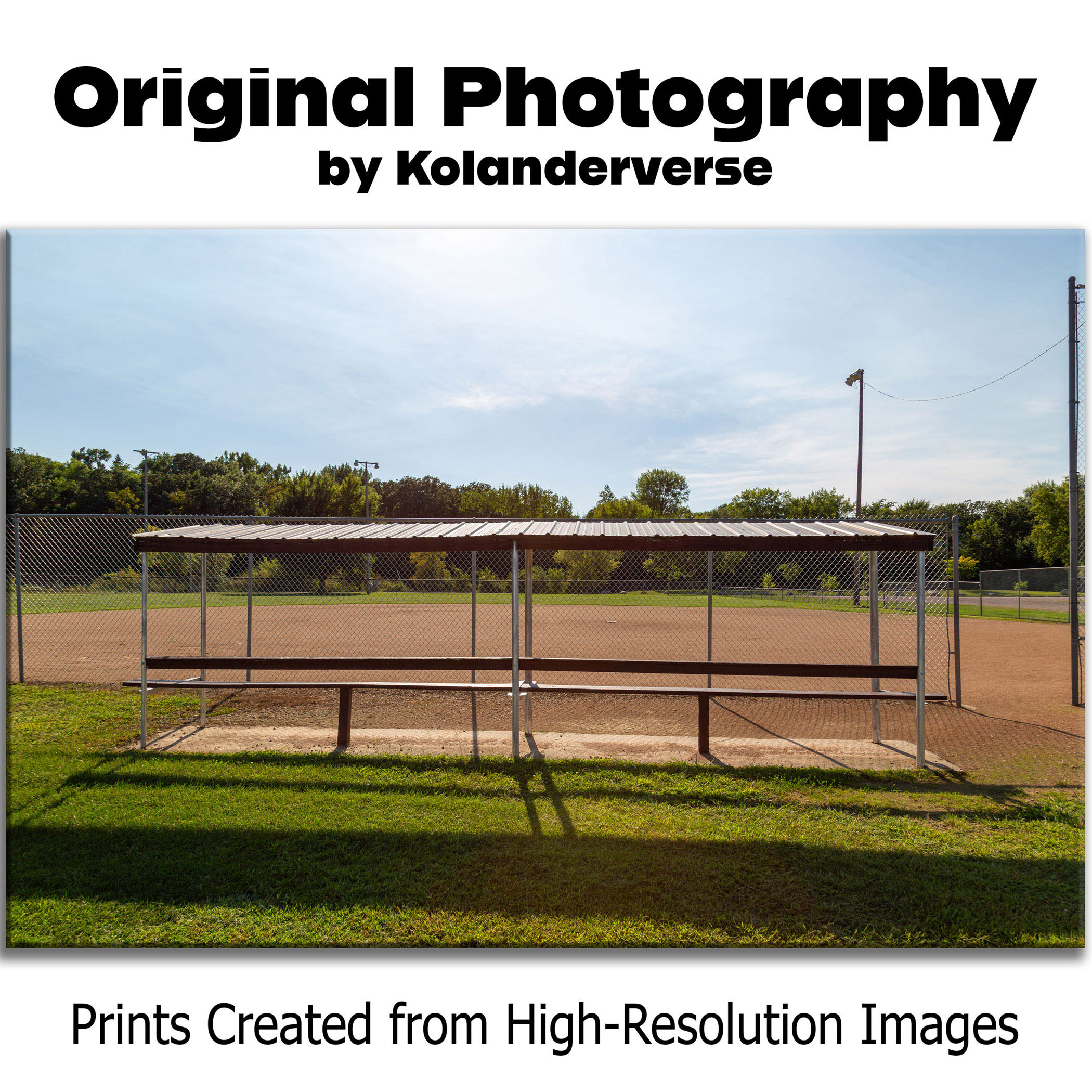 Small Town Softball Field Photography - Framed Print - Golden Hour Baseball Dugout Scene, Rural Midwest Landscape #21 product thumbnail image Small Town Softball Field Photography - Framed Print - Golden Hour Baseball Dugout Scene, Rural Midwest Landscape #21 product thumbnail image