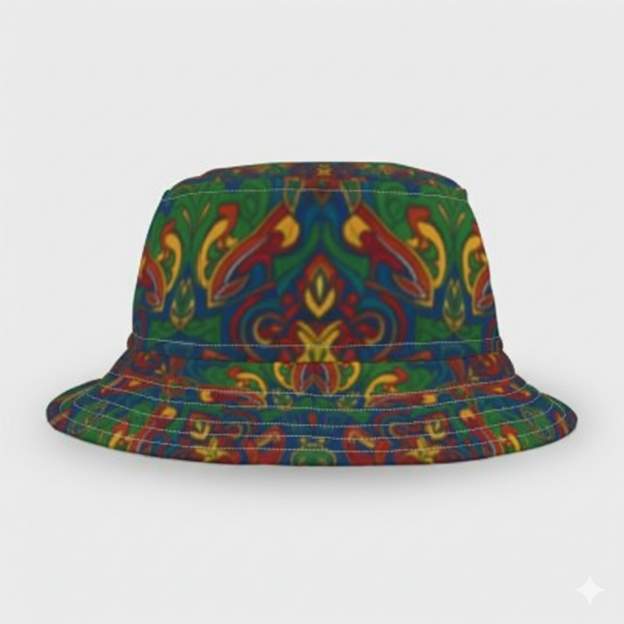 Colorful Paisley Bucket Hat - Vibrant Boho Festival Sun Hat product thumbnail image Colorful Paisley Bucket Hat - Vibrant Boho Festival Sun Hat product thumbnail image