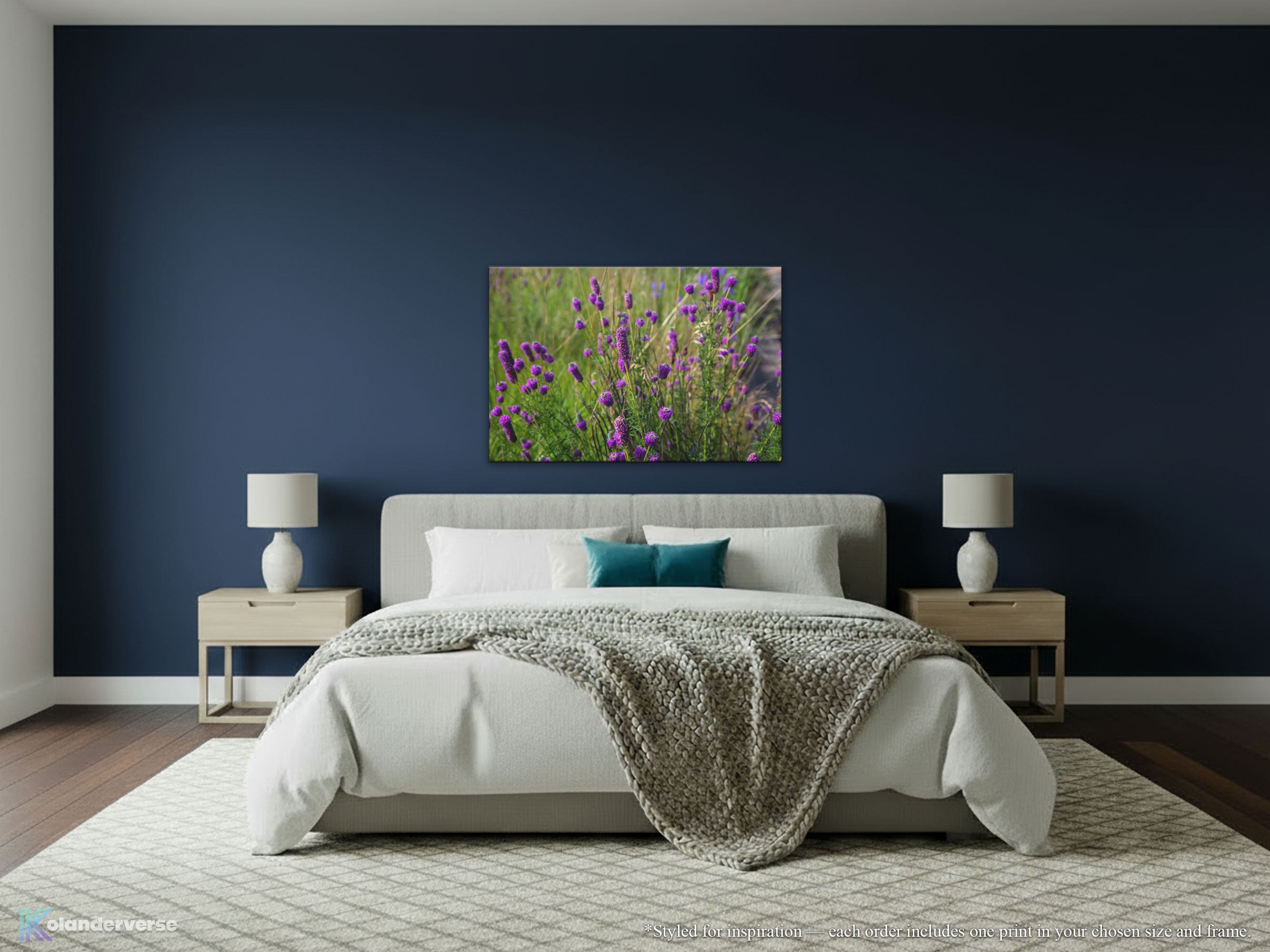 Purple Prairie Clover Flowers - Canvas Print - Midwest Wildflowers Picture Artwork, Botanical Floral Wall Art Décor #22 product thumbnail image Purple Prairie Clover Flowers - Canvas Print - Midwest Wildflowers Picture Artwork, Botanical Floral Wall Art Décor #22 product thumbnail image