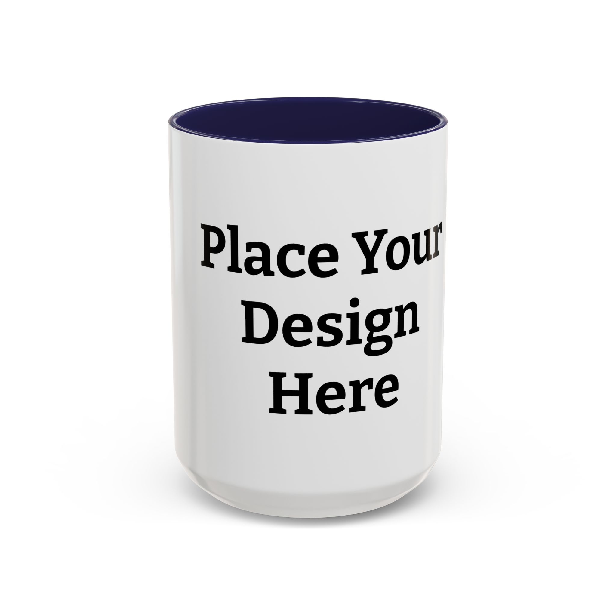 Accent Coffee Mug - Customizable Black Interior &amp; Handle, 11/15oz Personalized Gift product thumbnail image
