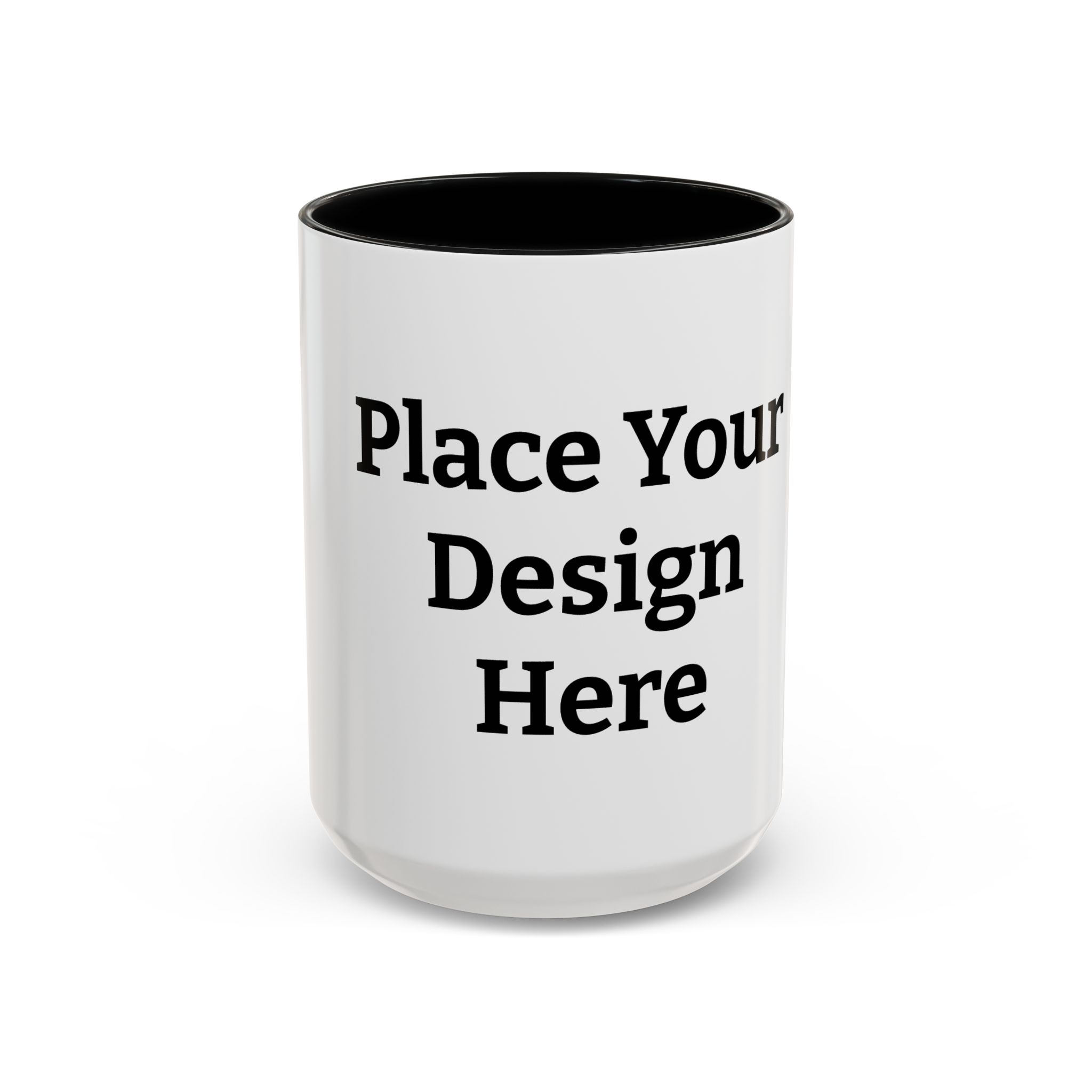 Accent Coffee Mug - Customizable Black Interior & Handle, 11/15oz Personalized Gift product thumbnail image Accent Coffee Mug - Customizable Black Interior & Handle, 11/15oz Personalized Gift product thumbnail image